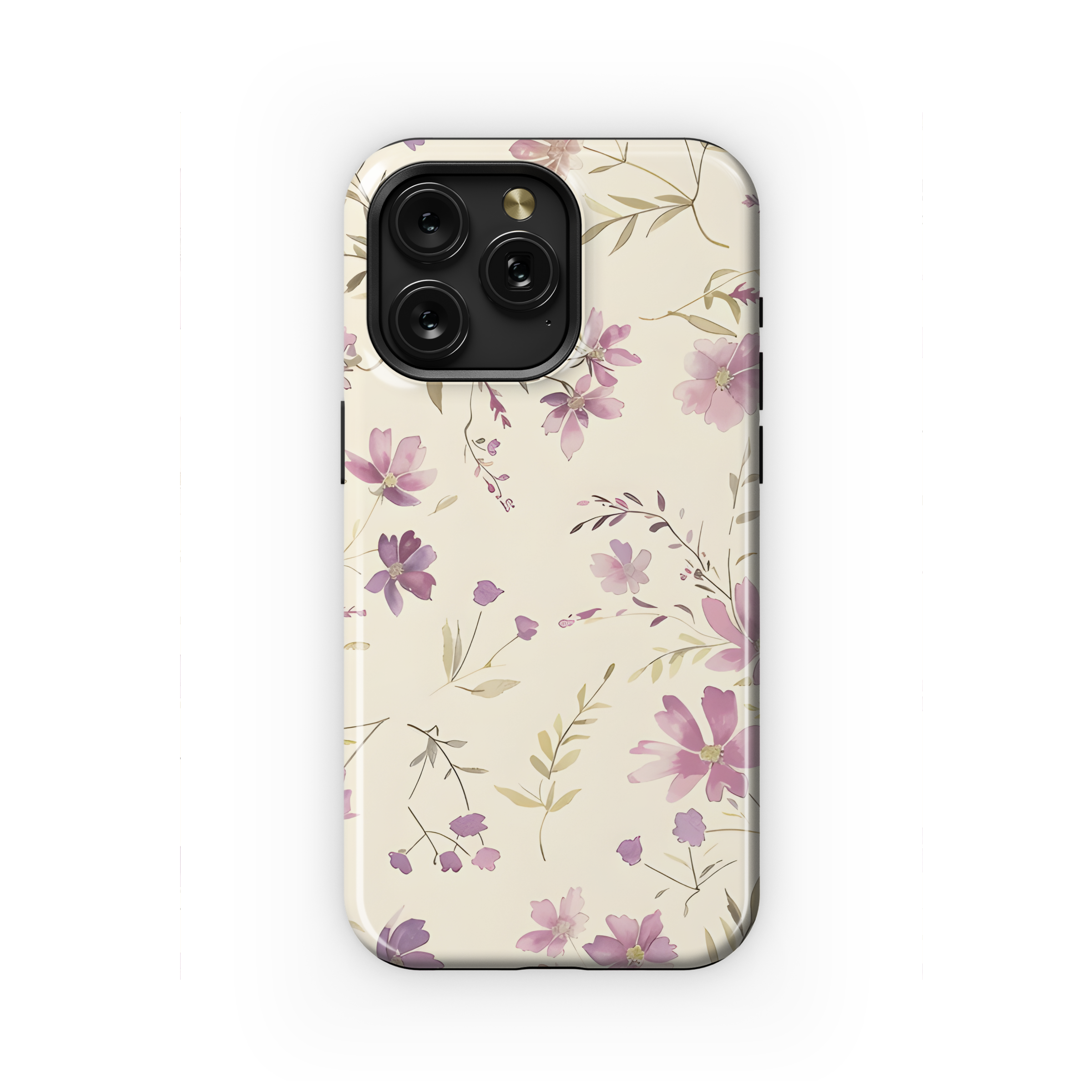 Floral Watercolor Seamless Pattern Phone Case iPhone Samsung Cover Pixel 2340