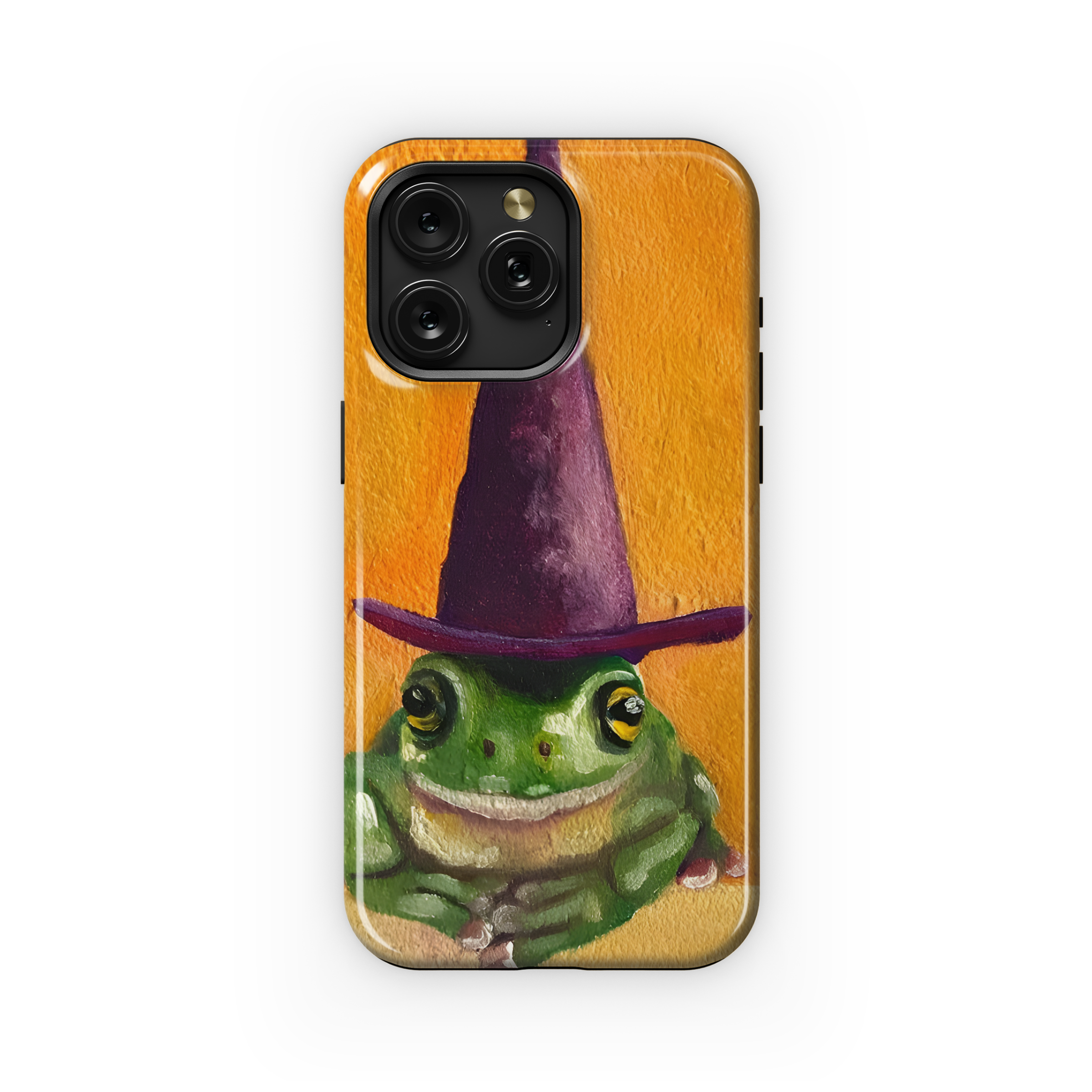 Frog in a Witch Phone Case iPhone Samsung Cover Pixel 2070