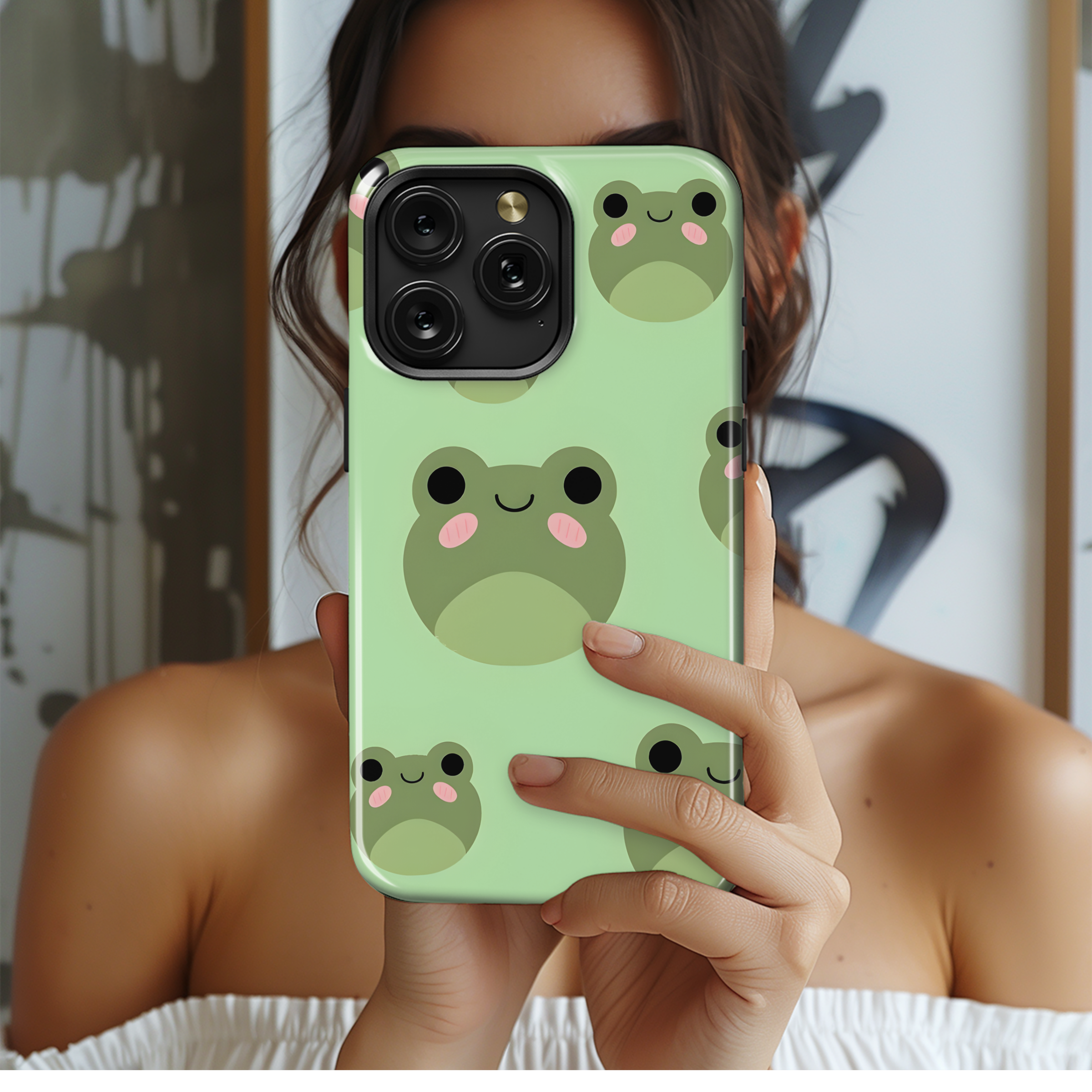 Frog Phone Case iPhone Samsung Cover Pixel 2069