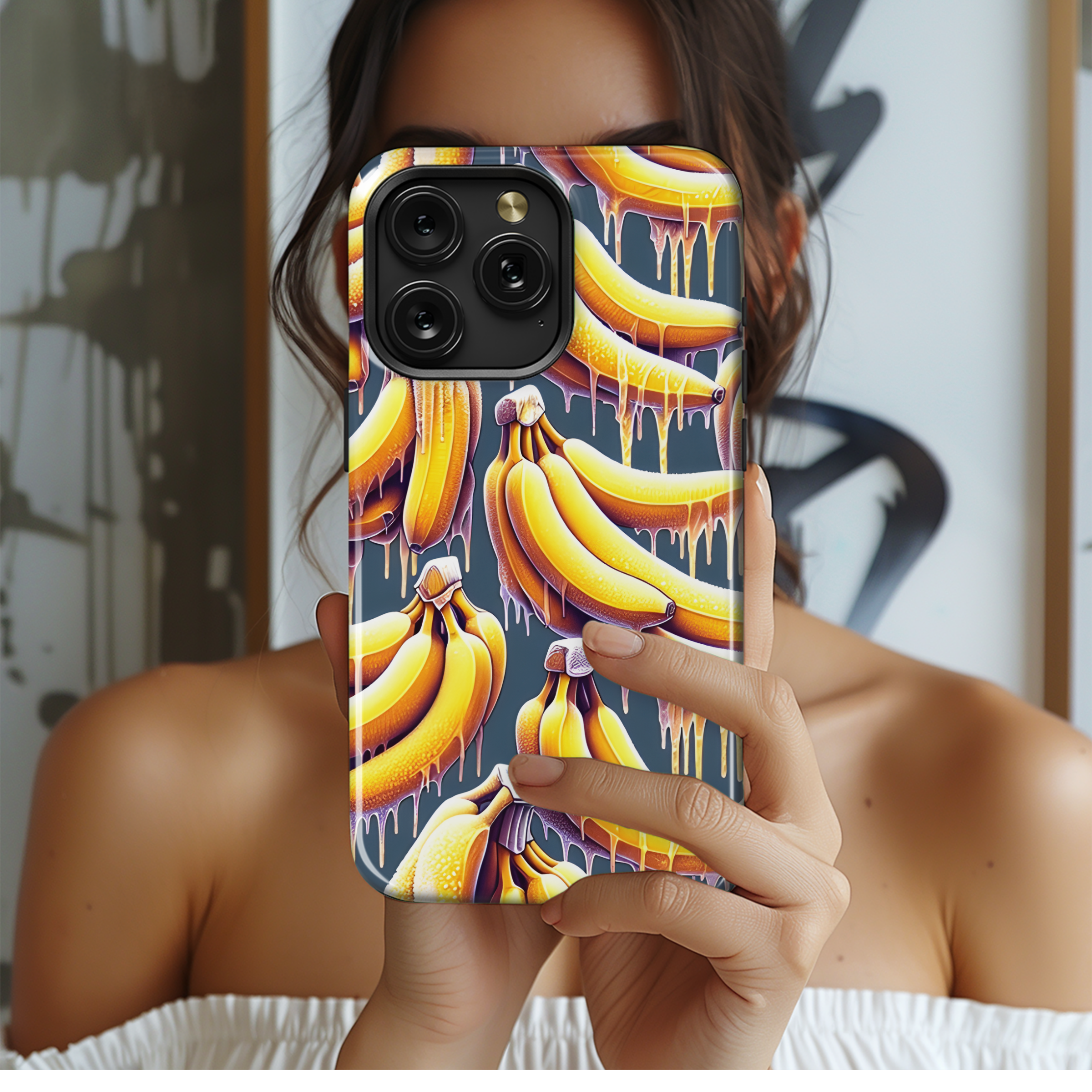 Frozen Bananas Phone Case iPhone Samsung Cover Pixel 2899