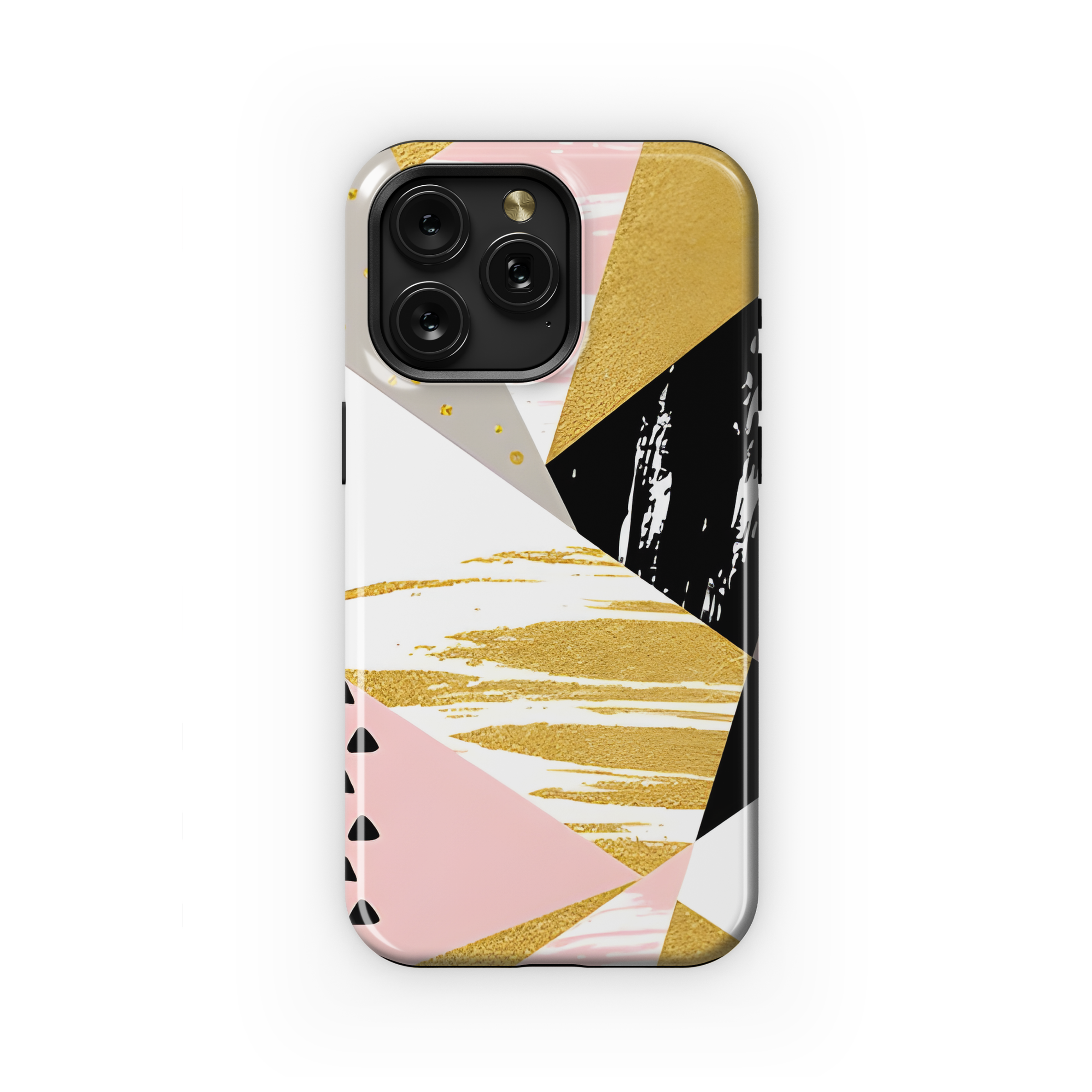 Geometric Glitter Phone Case iPhone Samsung Cover Pixel 2831