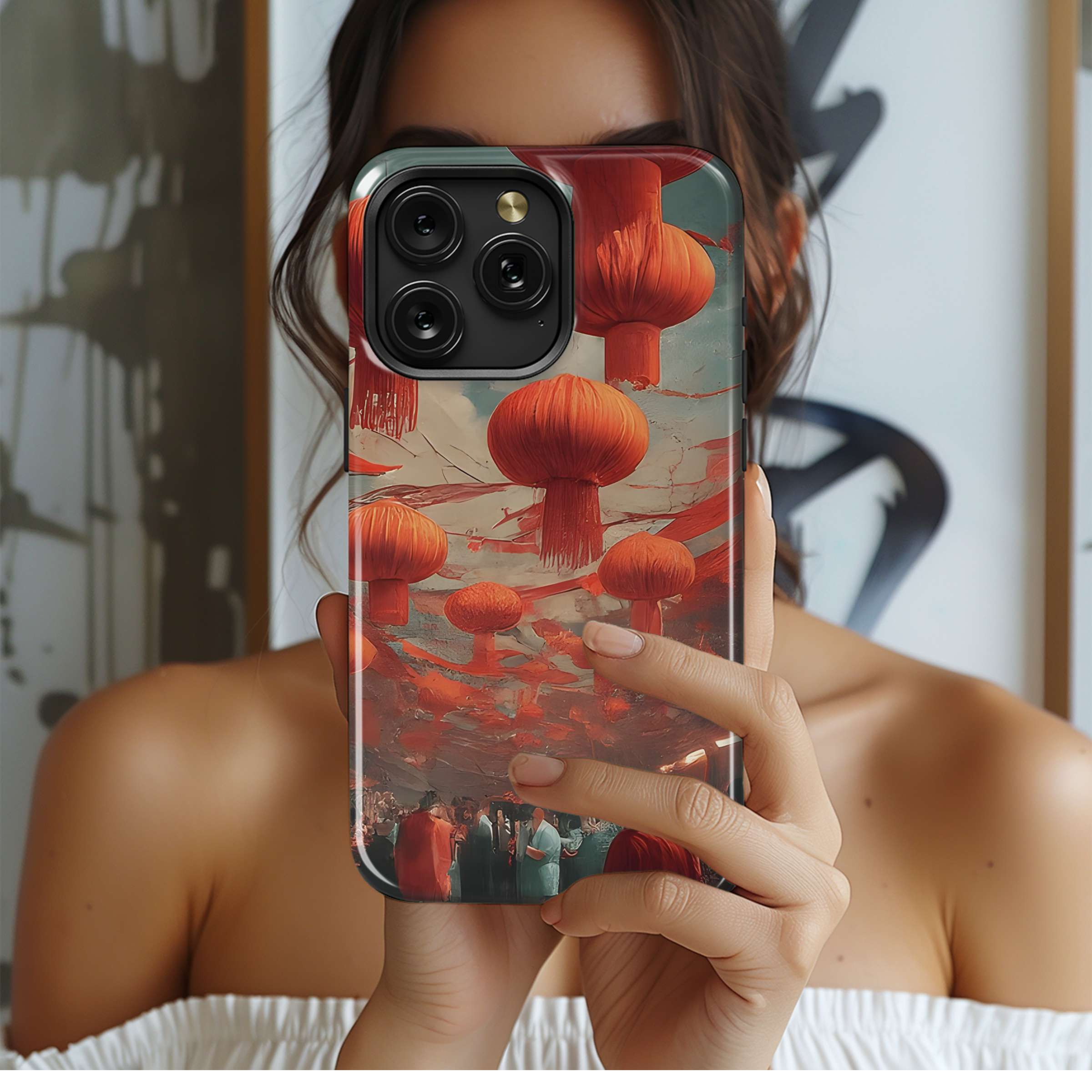 Ghost Festival Phone Case iPhone Samsung Cover Pixel 3297