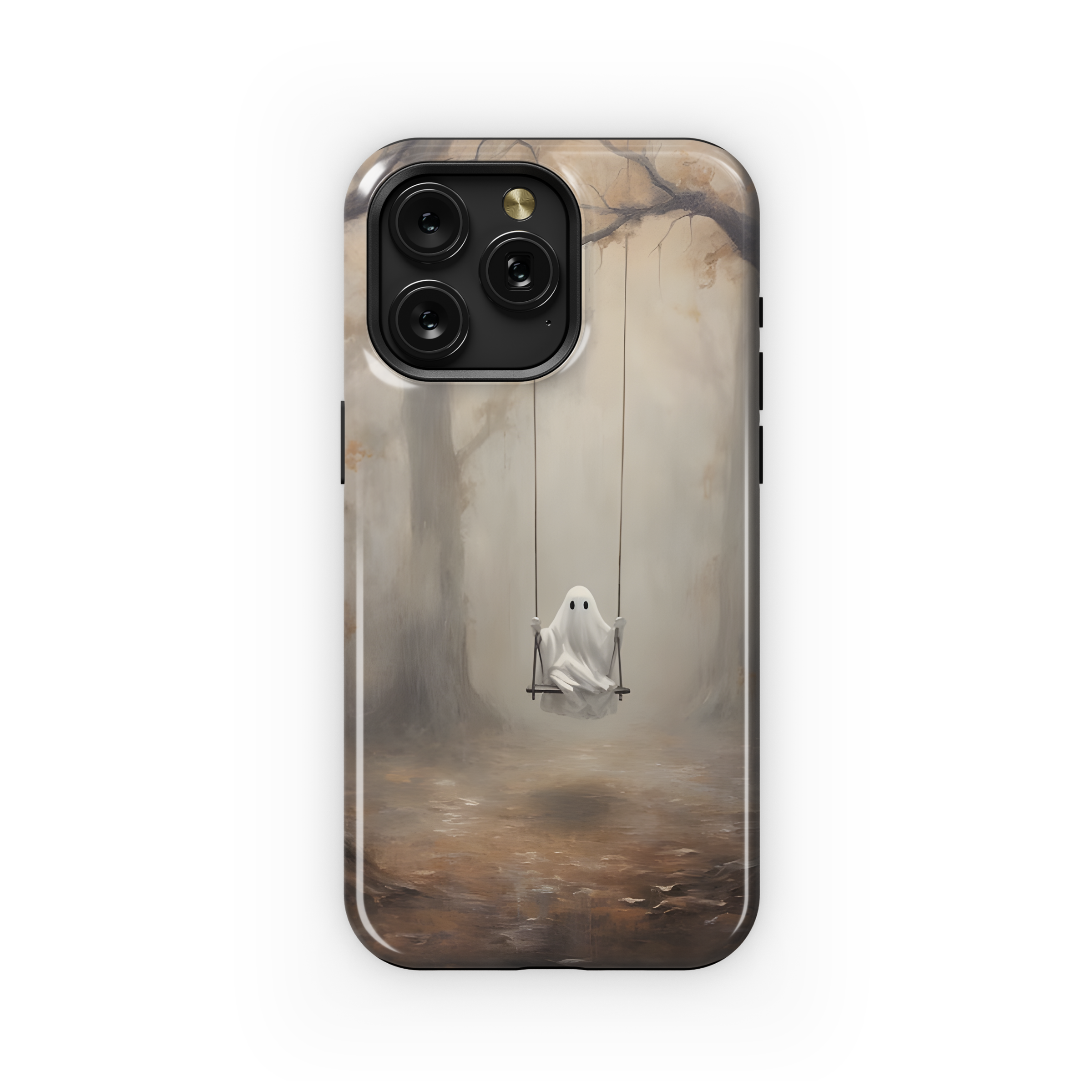 Ghost on a Swing Phone Case iPhone Samsung Cover Pixel 2038