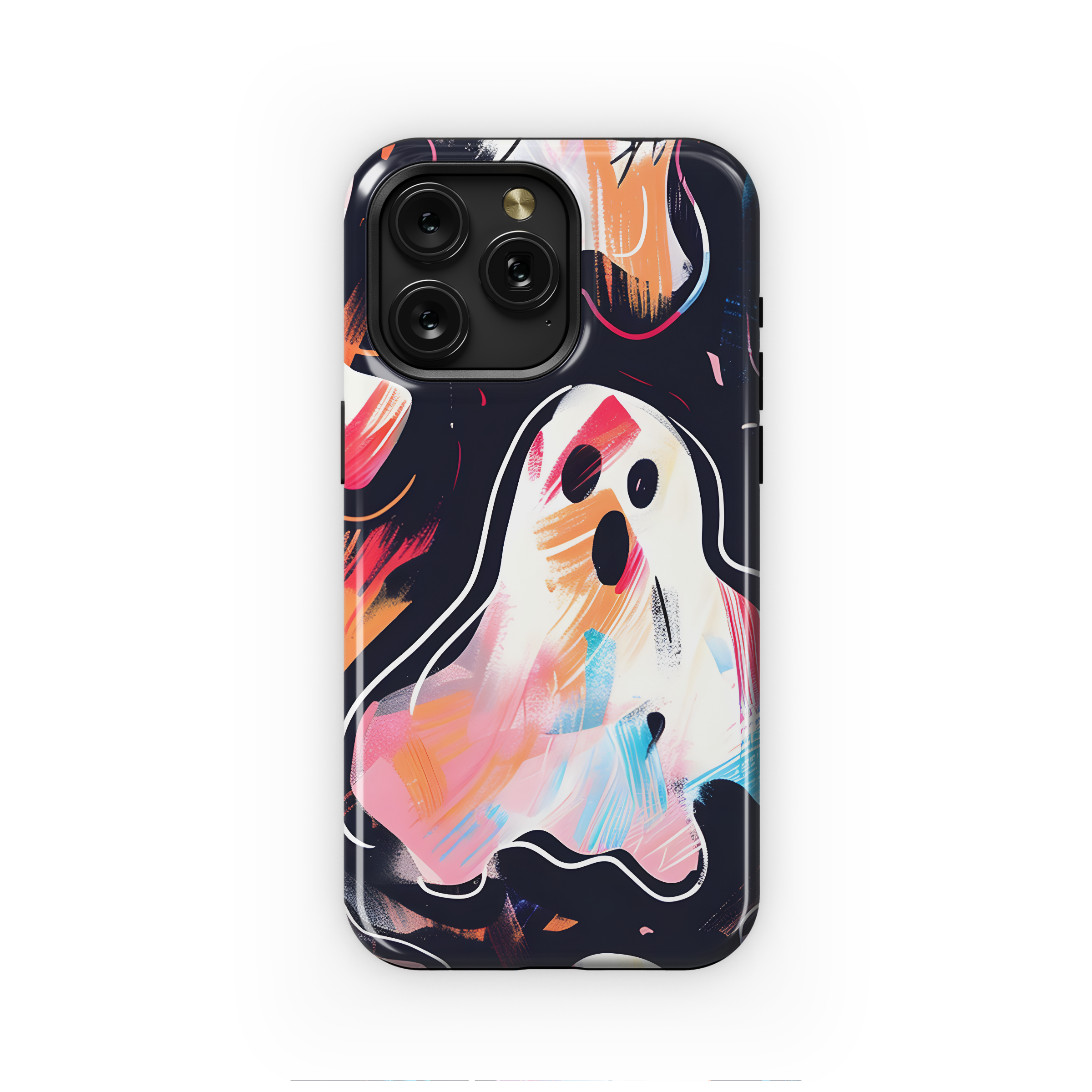 Ghosts and Ghouls Tropical Halloween Phone Case iPhone Samsung Cover Pixel 1953