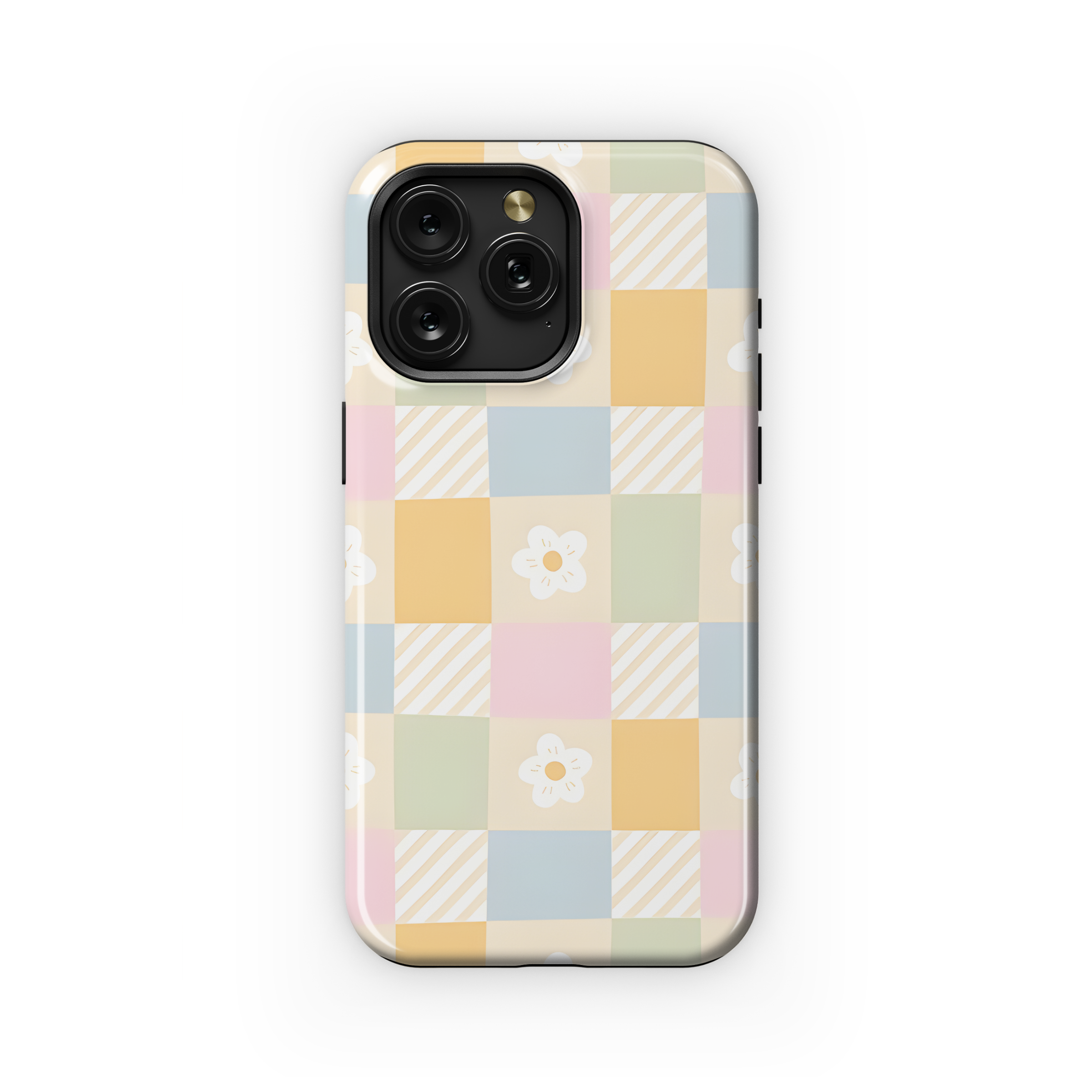 Gingham Pattern Easter Phone Case iPhone Samsung Cover Pixel 2454