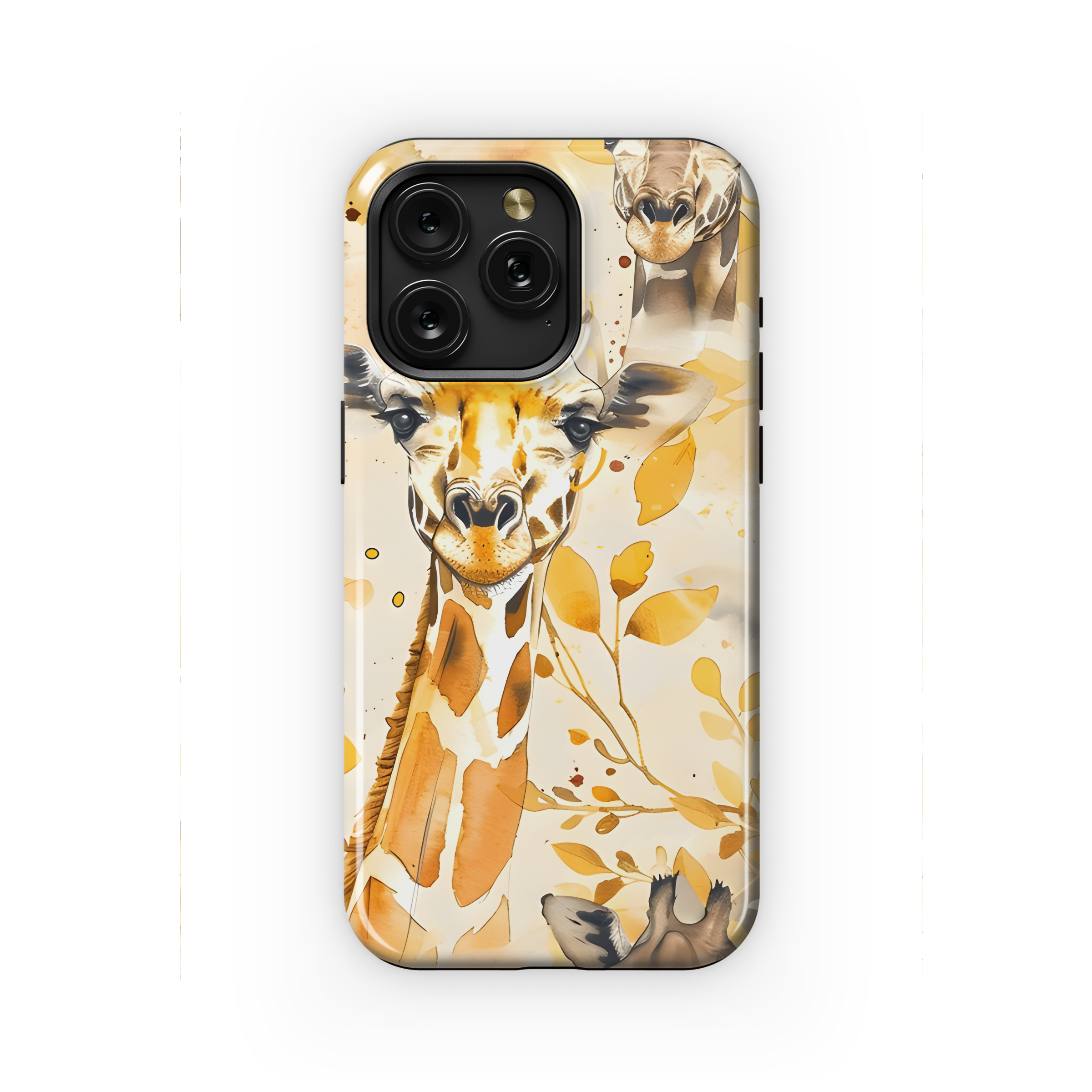 Giraffe Painting Print Phone Case iPhone Samsung Cover Pixel 2259