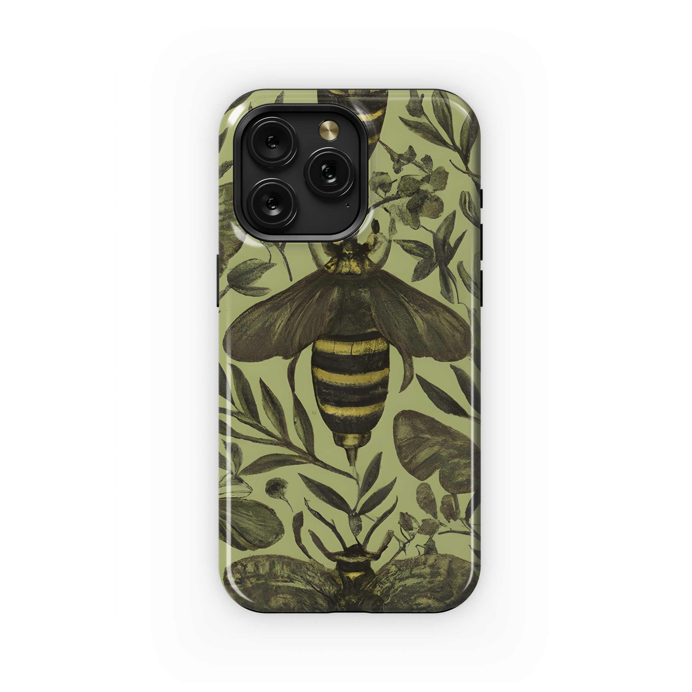 Gothic Moths and Bees Phone Case iPhone Samsung Cover Pixel 2931