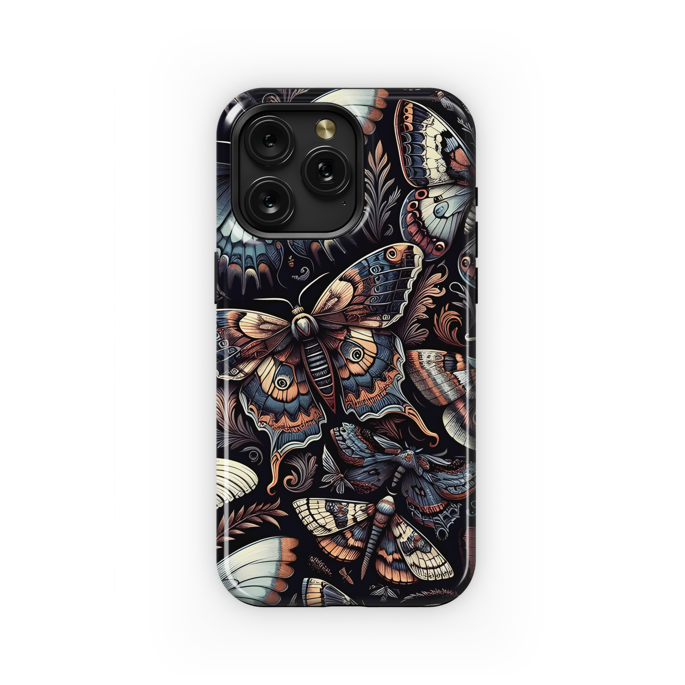 Gothic Moths and Butterflies Phone Case iPhone Samsung Cover Pixel 2740