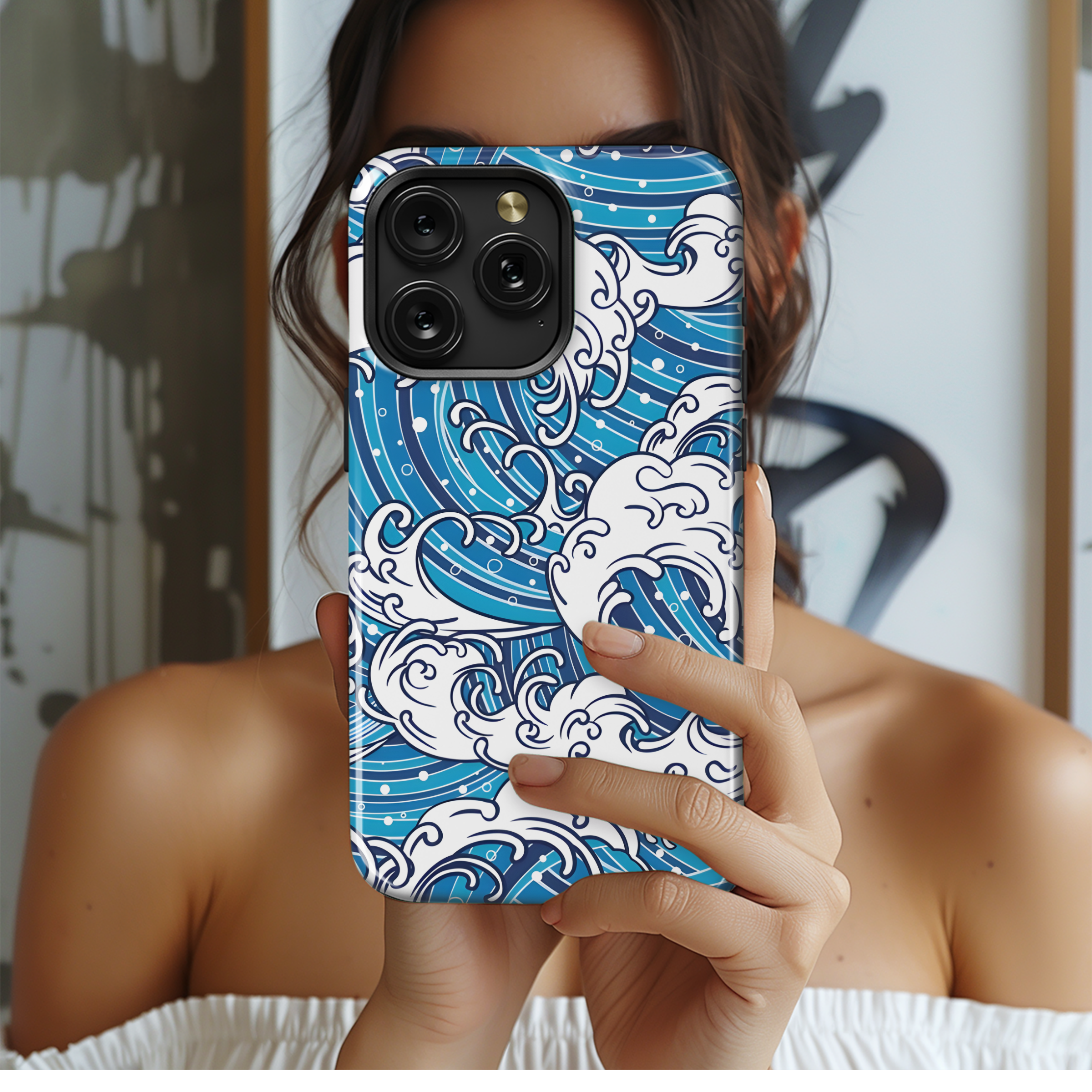 Great Wave Ukiyo-e Phone Case iPhone Samsung Cover Pixel 2563