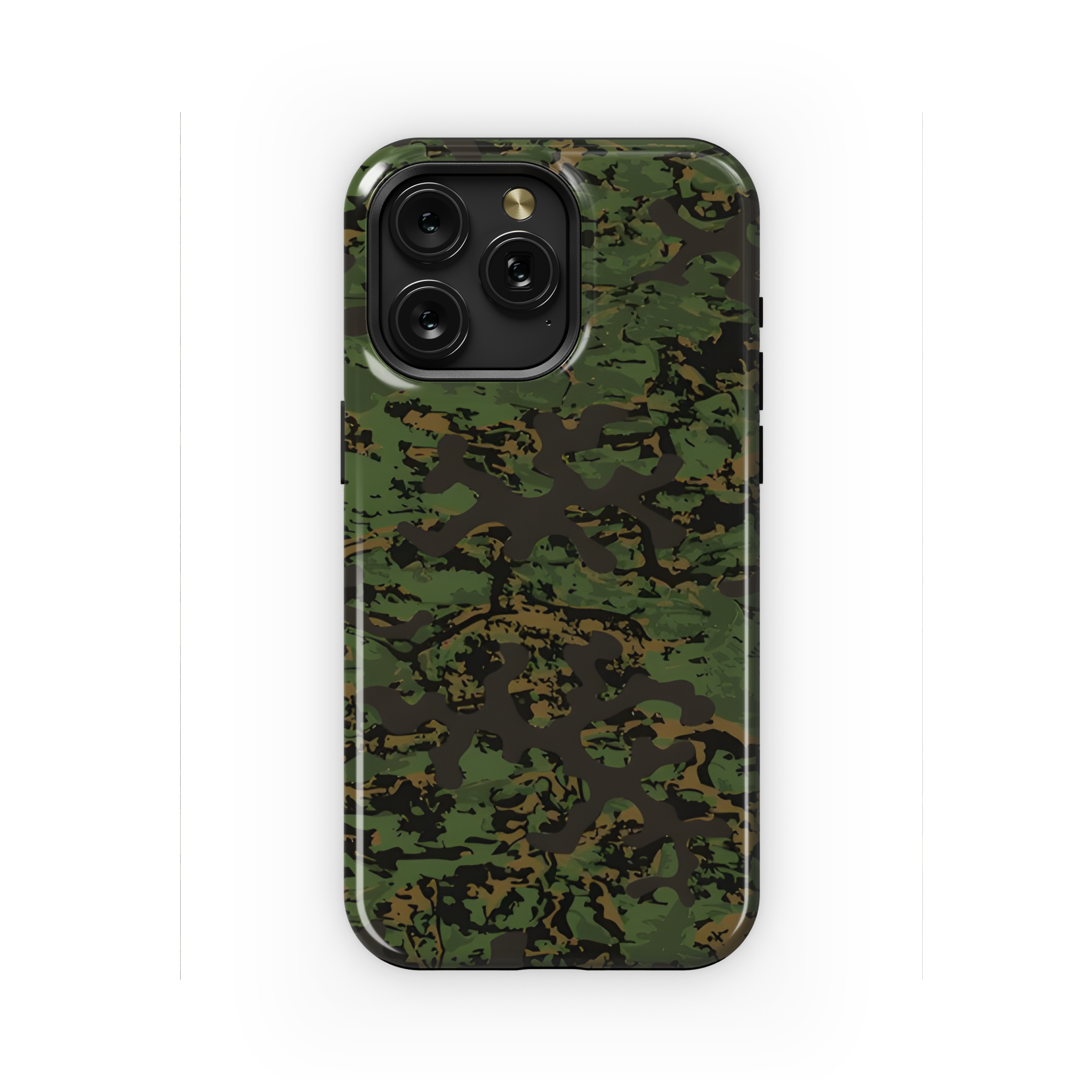 Green Vector Combat Camo Grunge Print Phone Case iPhone Samsung Cover Pixel 2214