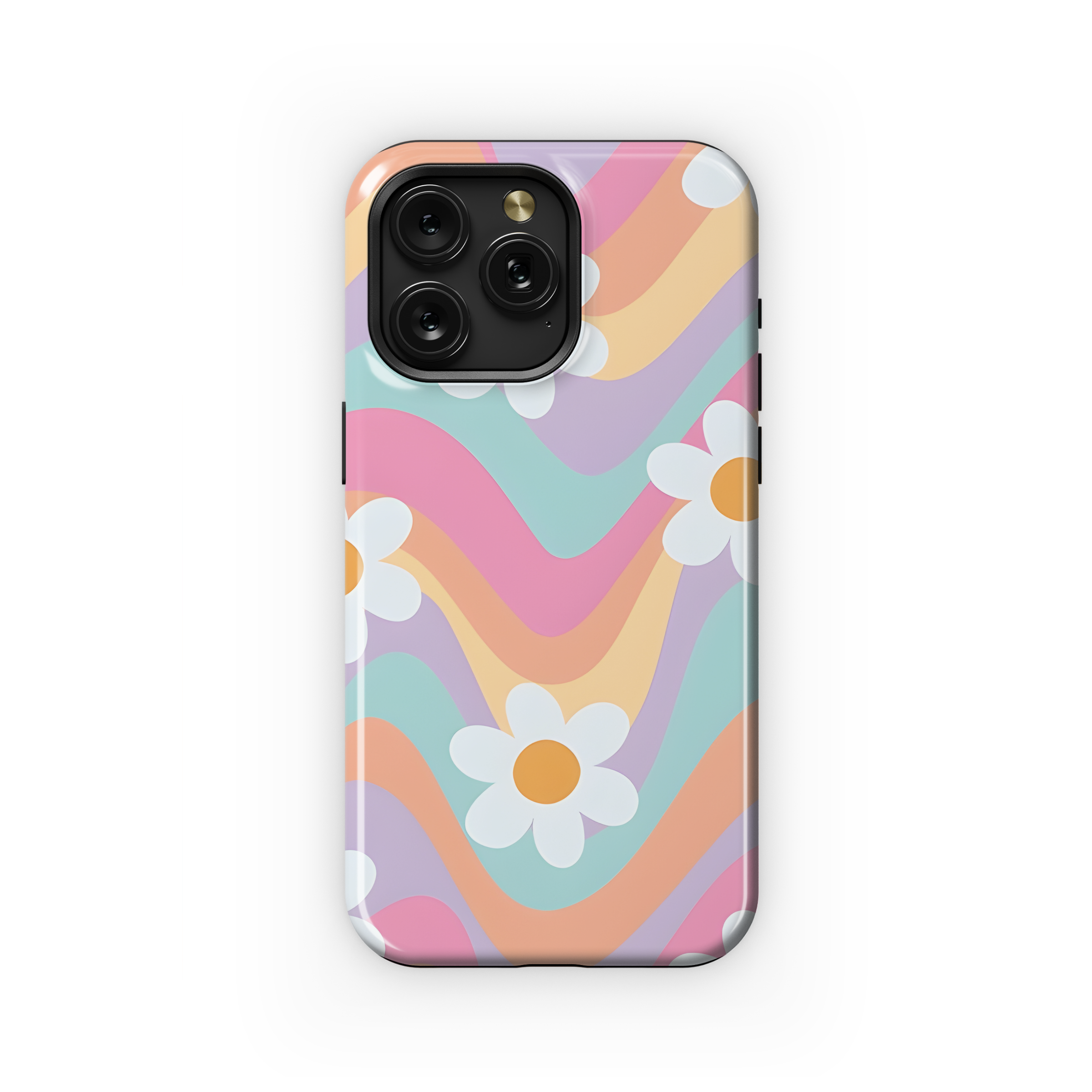 Groovy Floral Daisy Phone Case iPhone Samsung Cover Pixel 2471