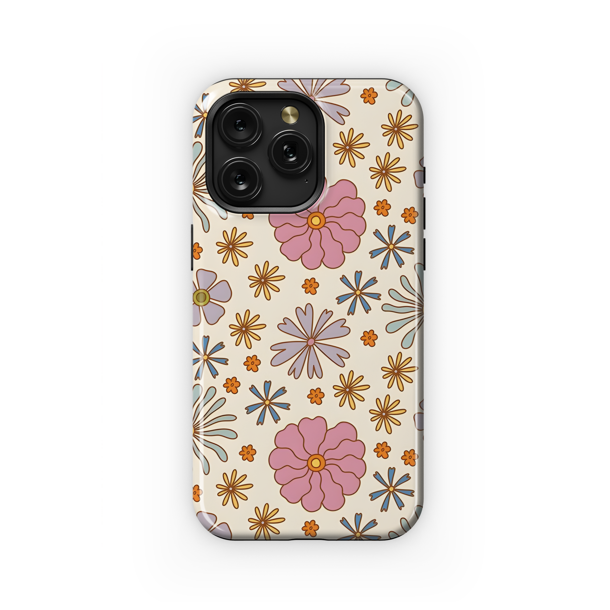 Groovy Flower Seamless Phone Case iPhone Samsung Cover Pixel 2491