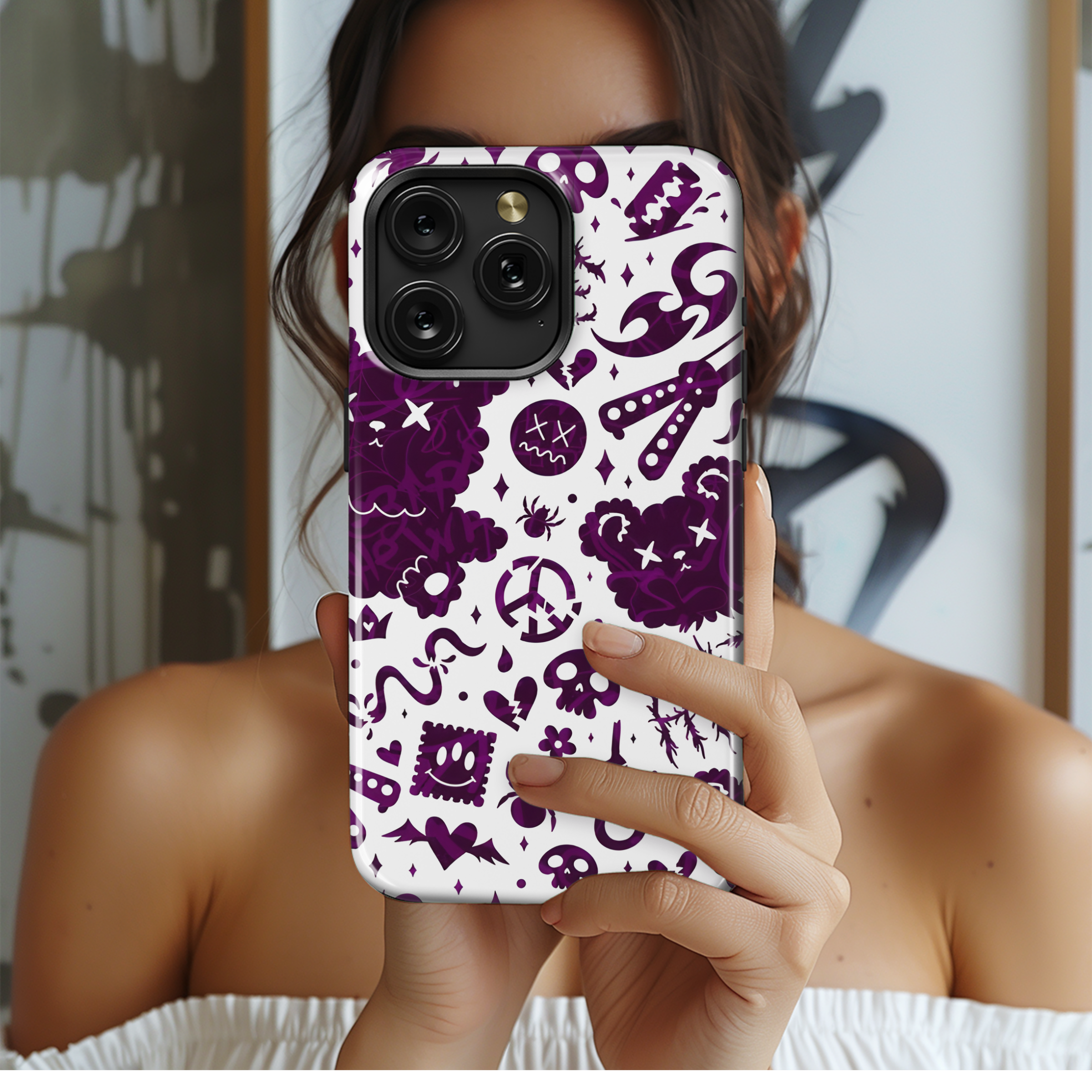 Grunge Emo Phone Case iPhone Samsung Cover Pixel 2552