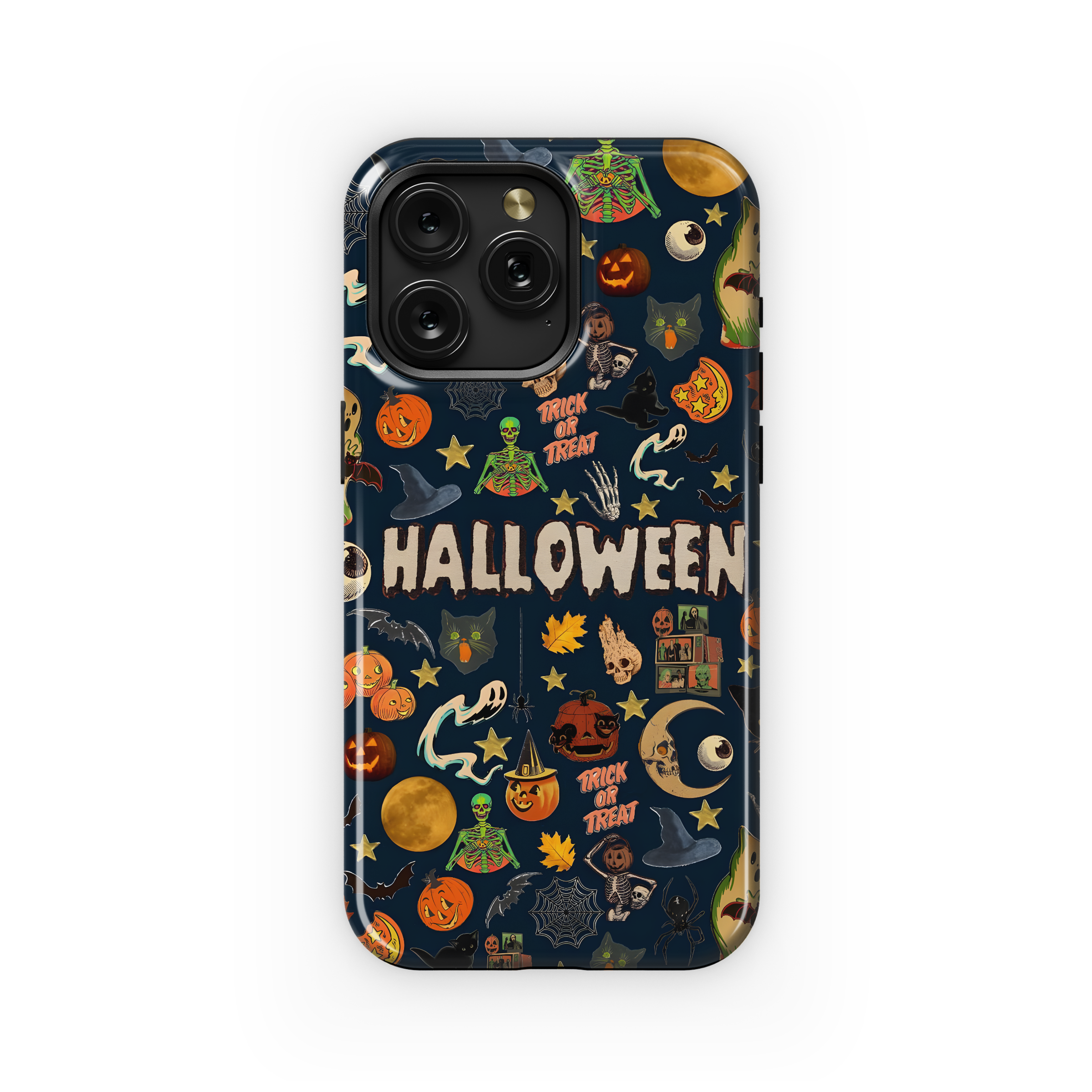 Halloween Pattern Phone Case iPhone Samsung Cover Pixel 2027