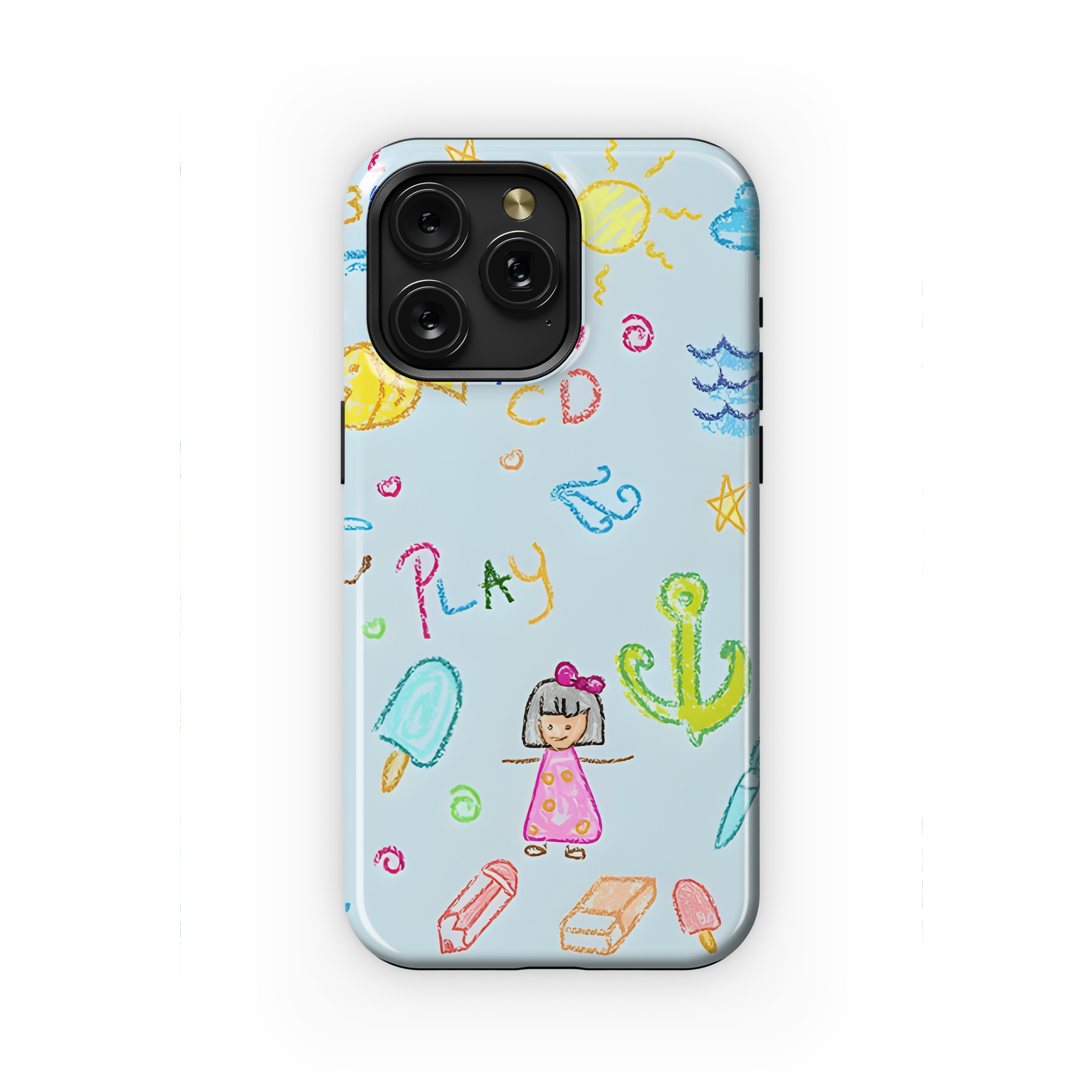 Hand Drawn Illustrations Phone Case iPhone Samsung Cover Pixel 2261