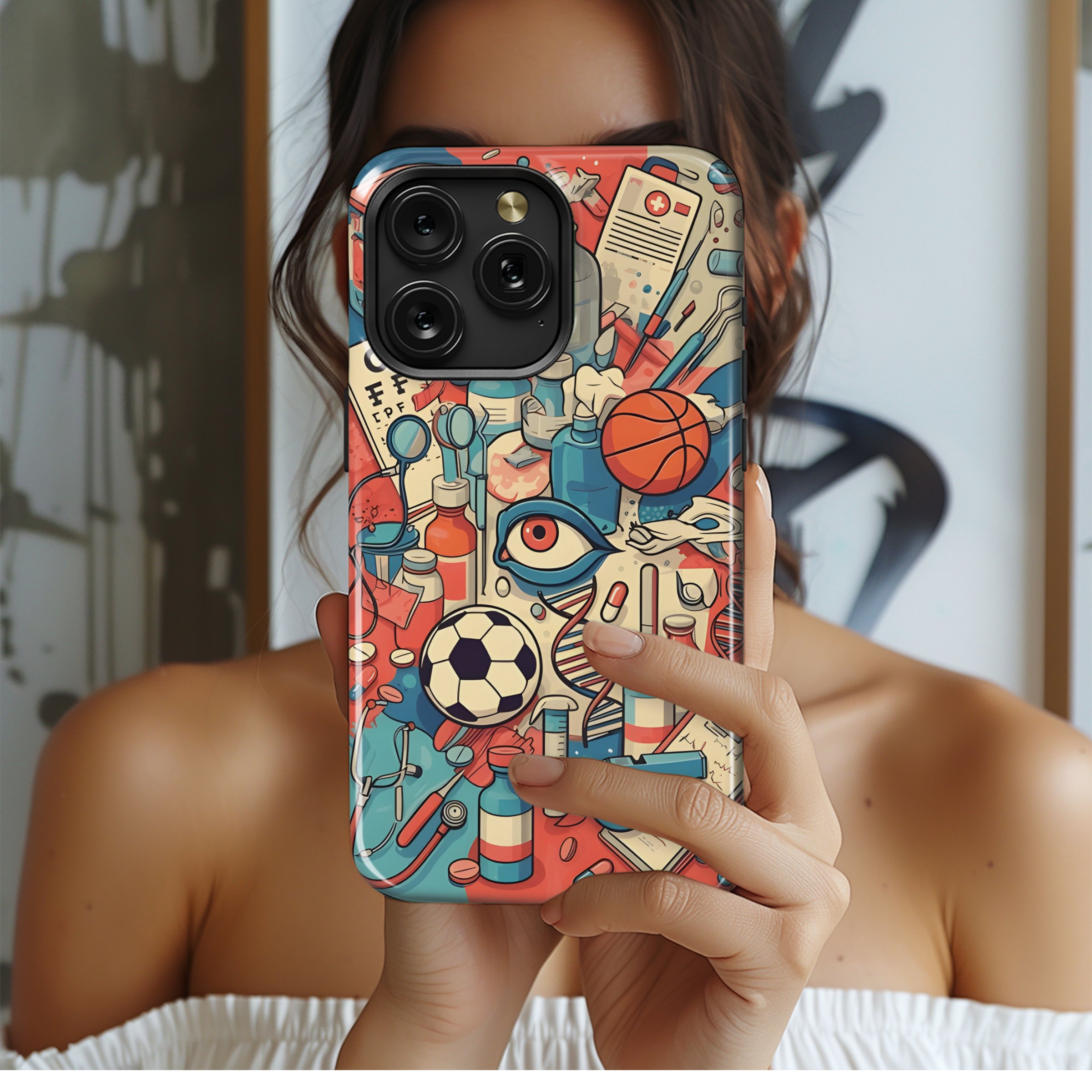 Healthcare Phone Case iPhone Samsung Cover Pixel 2761