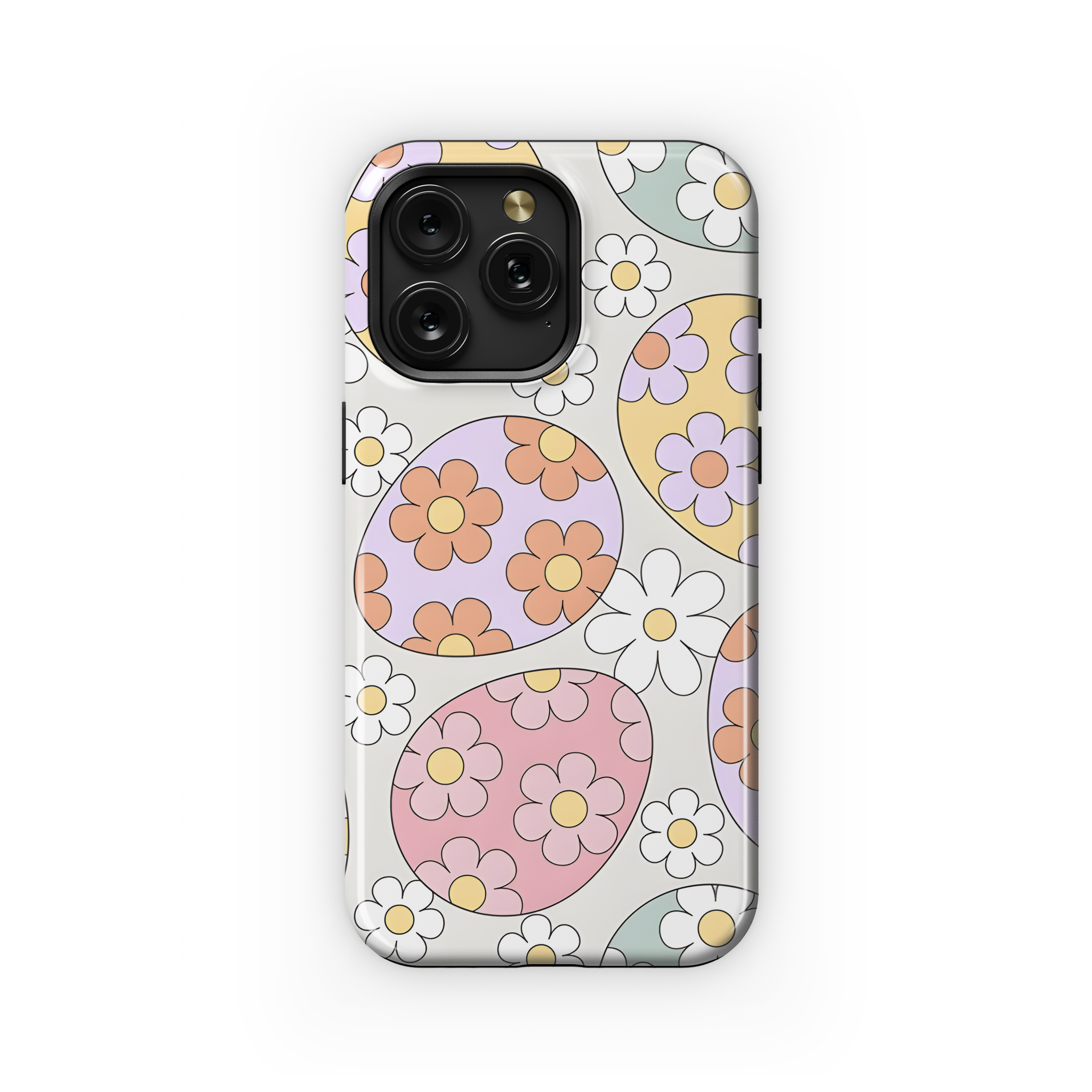 Hippie Easter Eggs Phone Case iPhone Samsung Cover Pixel 2488