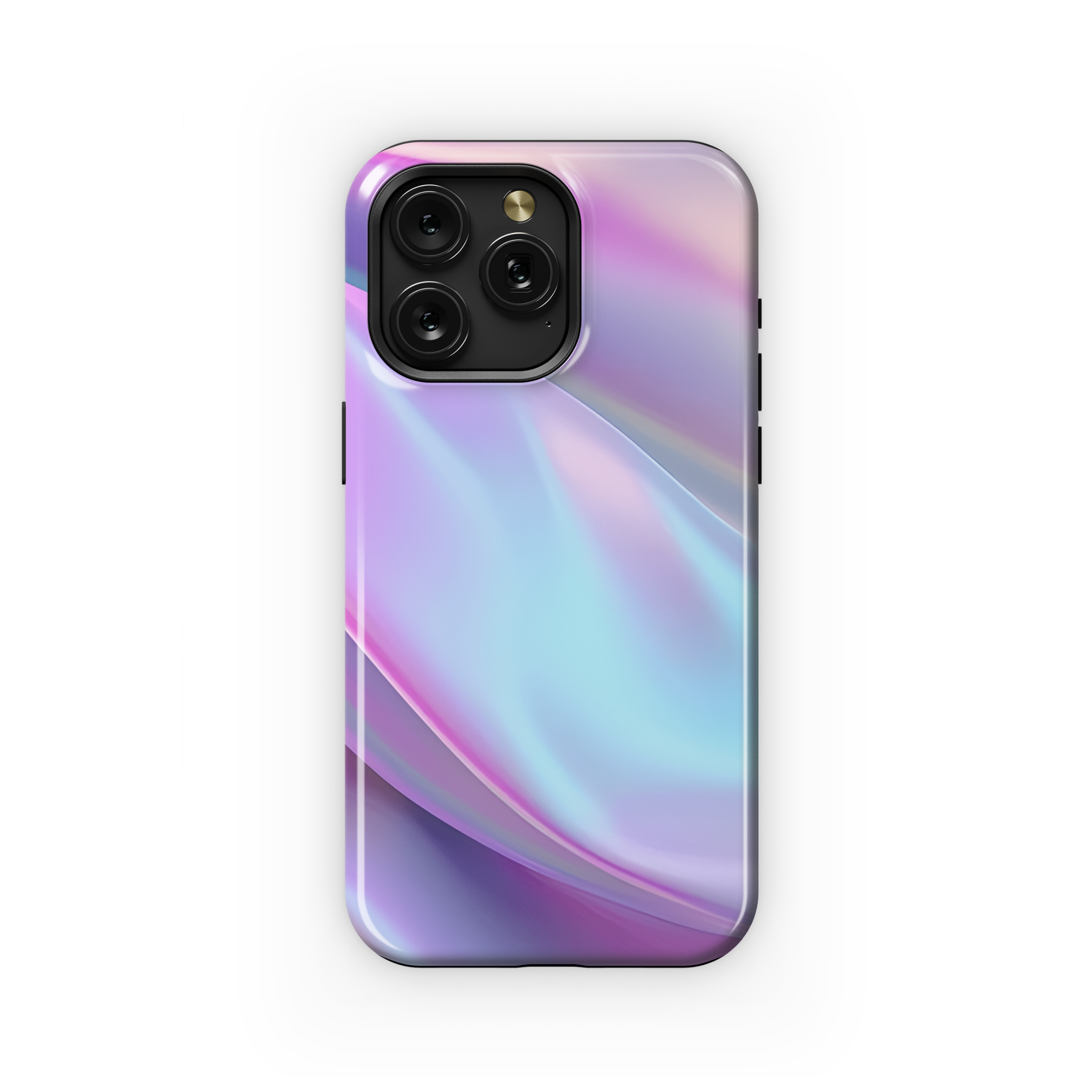 Holographic Iridescent Phone Case iPhone Samsung Cover Pixel 2391