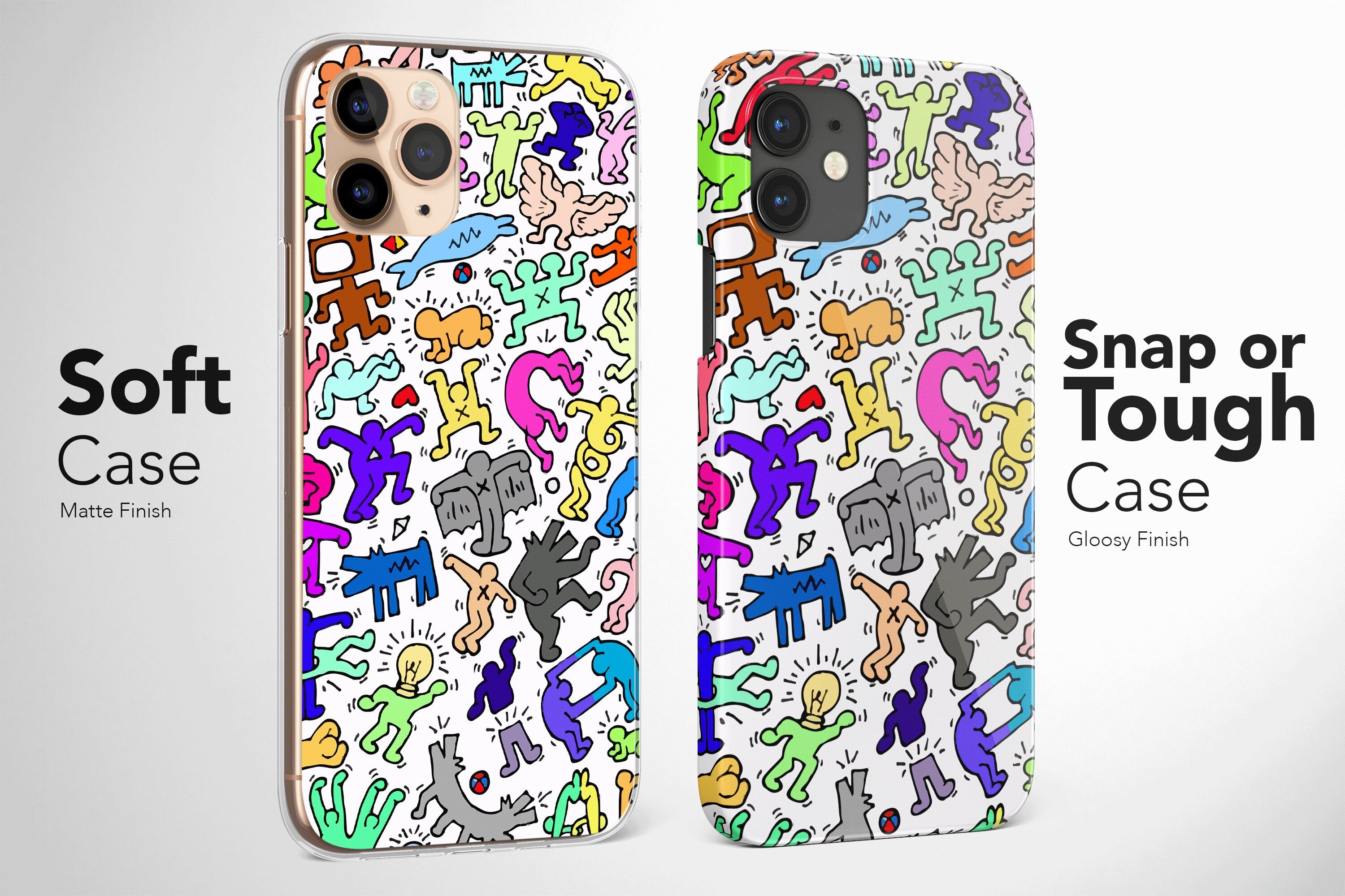 Keith Haring Art Phone Case Cover