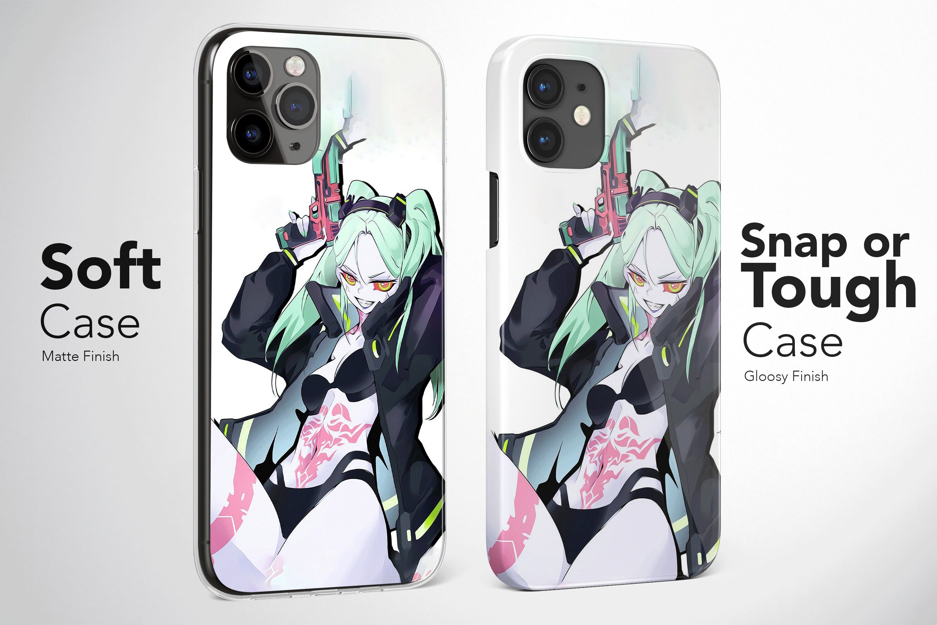 Cyberpunk Phone Case Anime Rebecca Japanese Manga