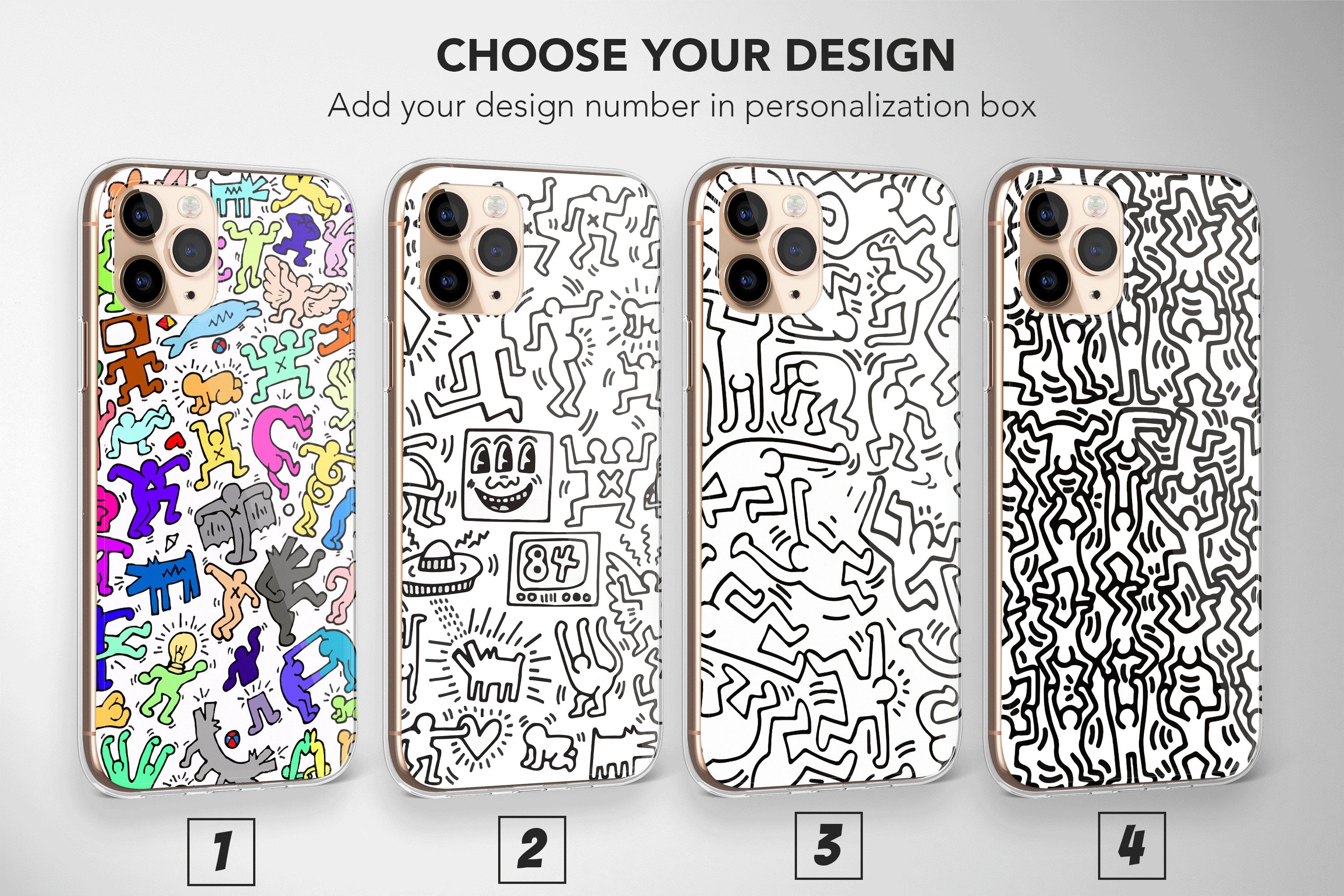 Keith Haring Art Phone Case Cover