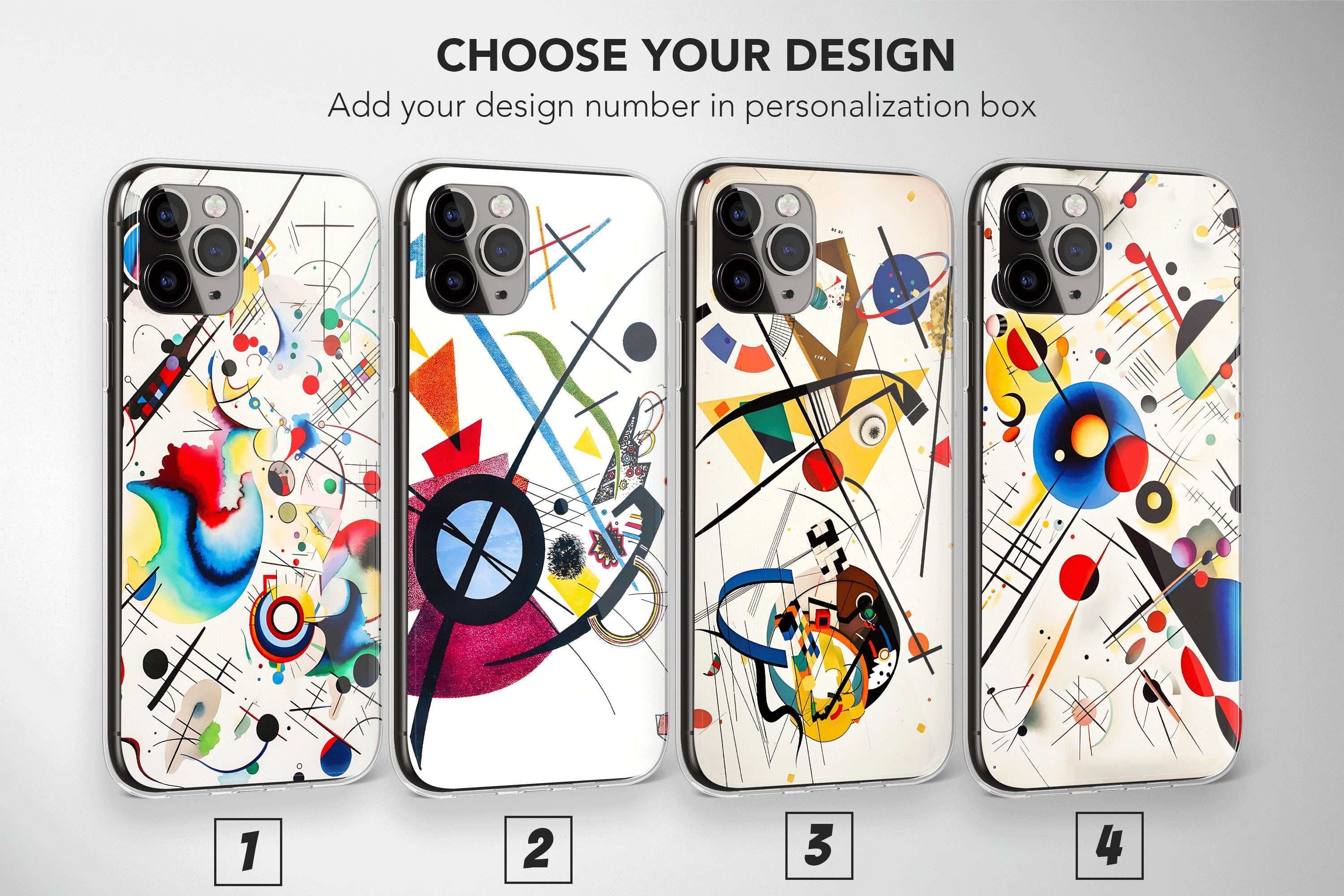 Wassily Kandinsky Abstract Painting Art Phone Case Cover