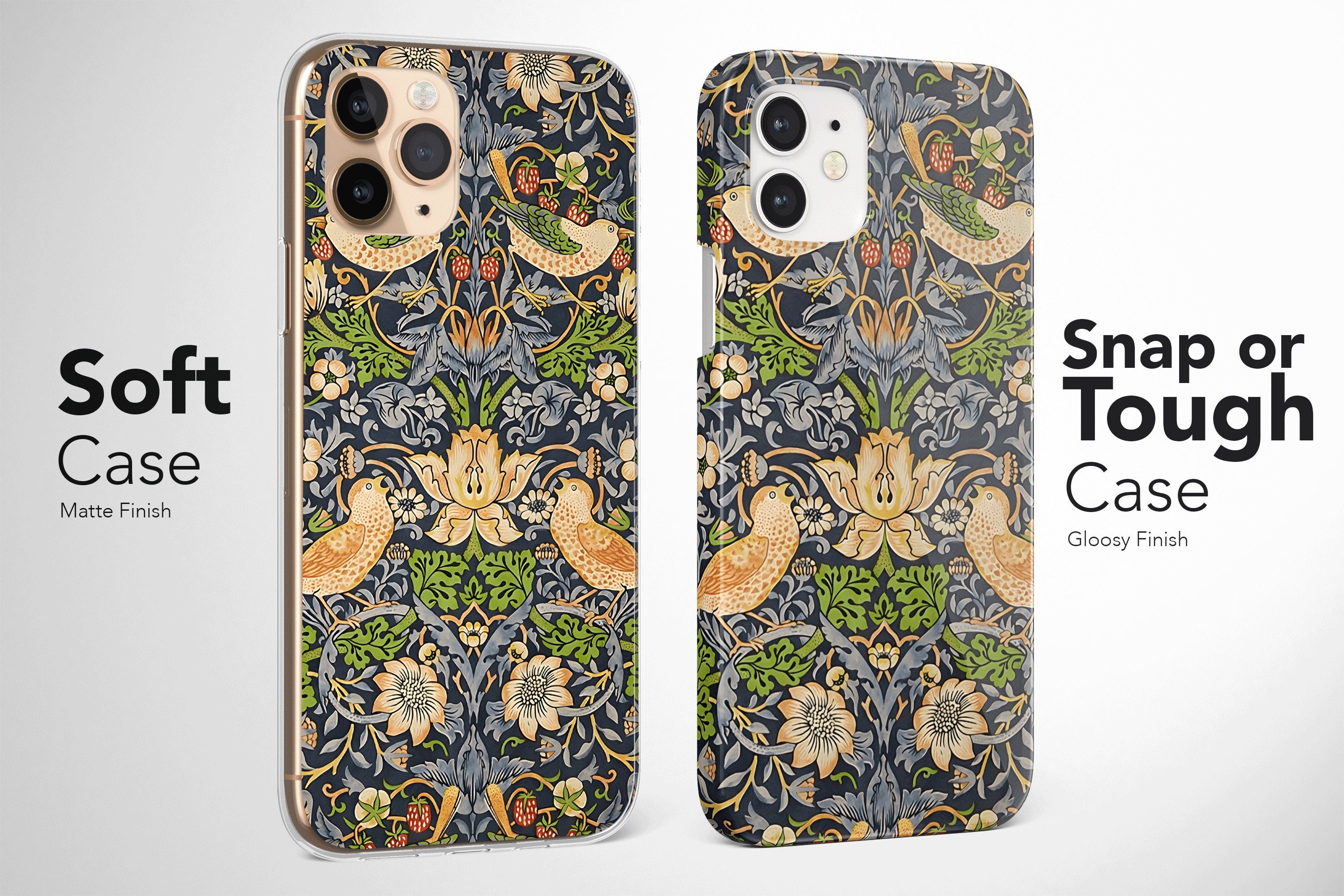 William Morris Aesthetic Vintage Phone Case Cover