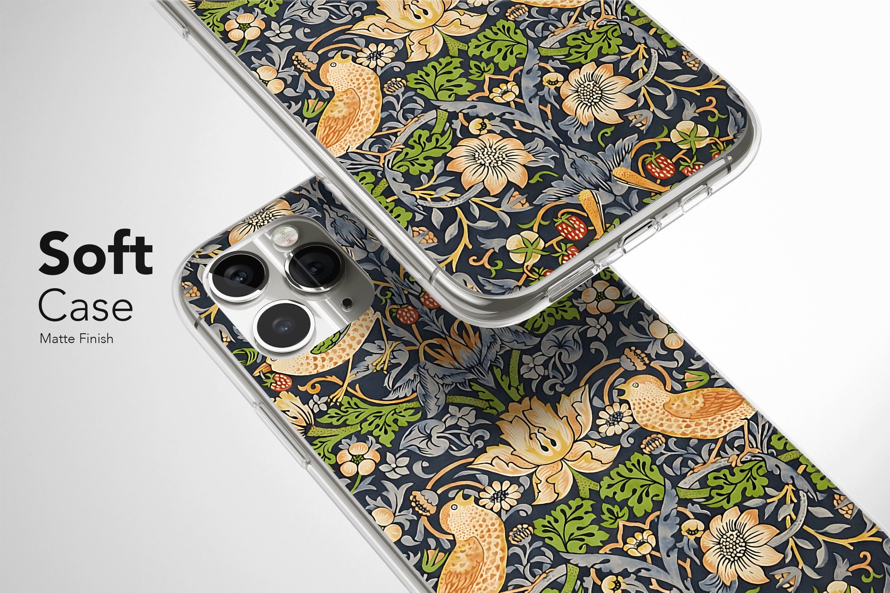 William Morris Aesthetic Vintage Phone Case Cover