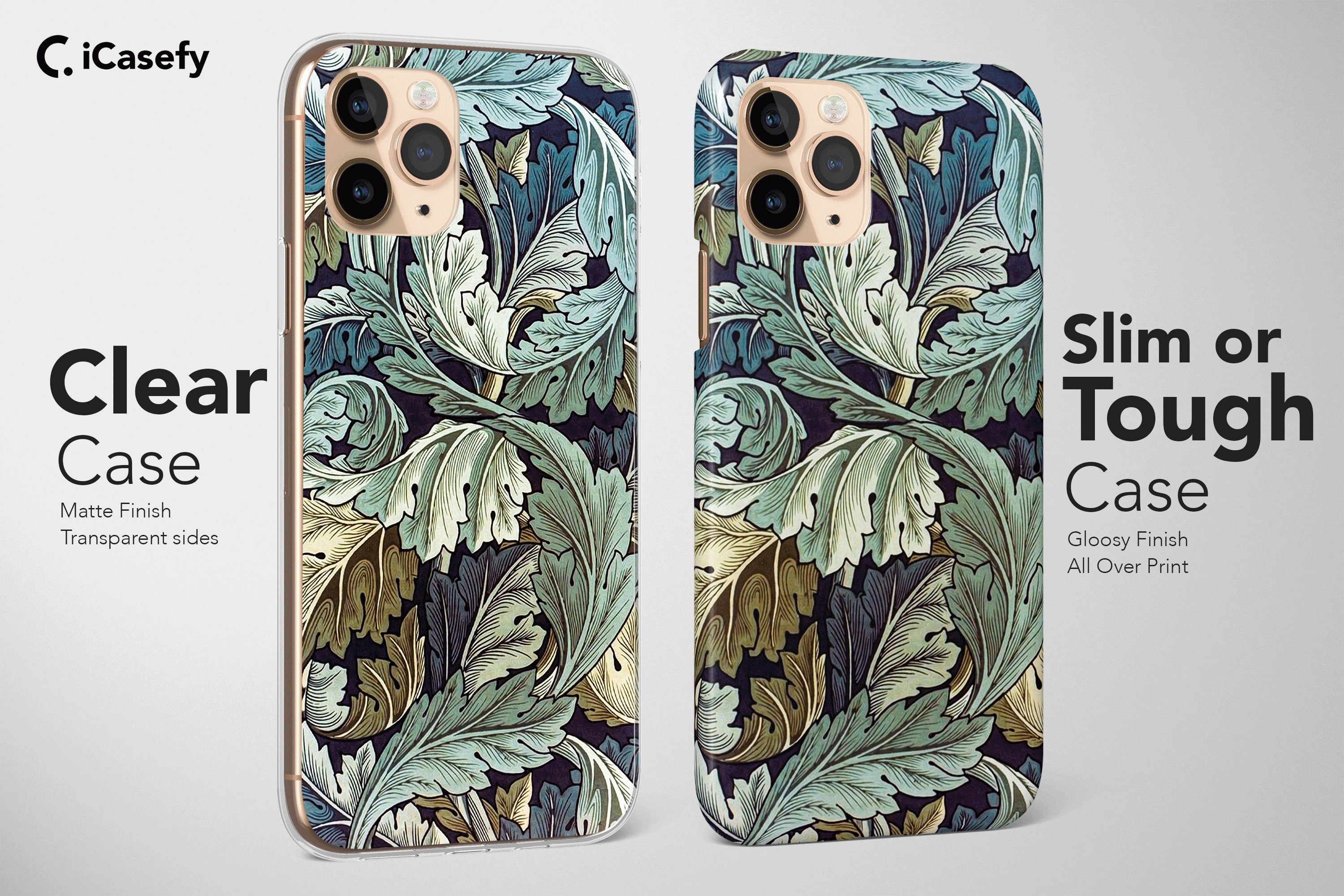 William Morris Phone Case Painting Renaissance Cover