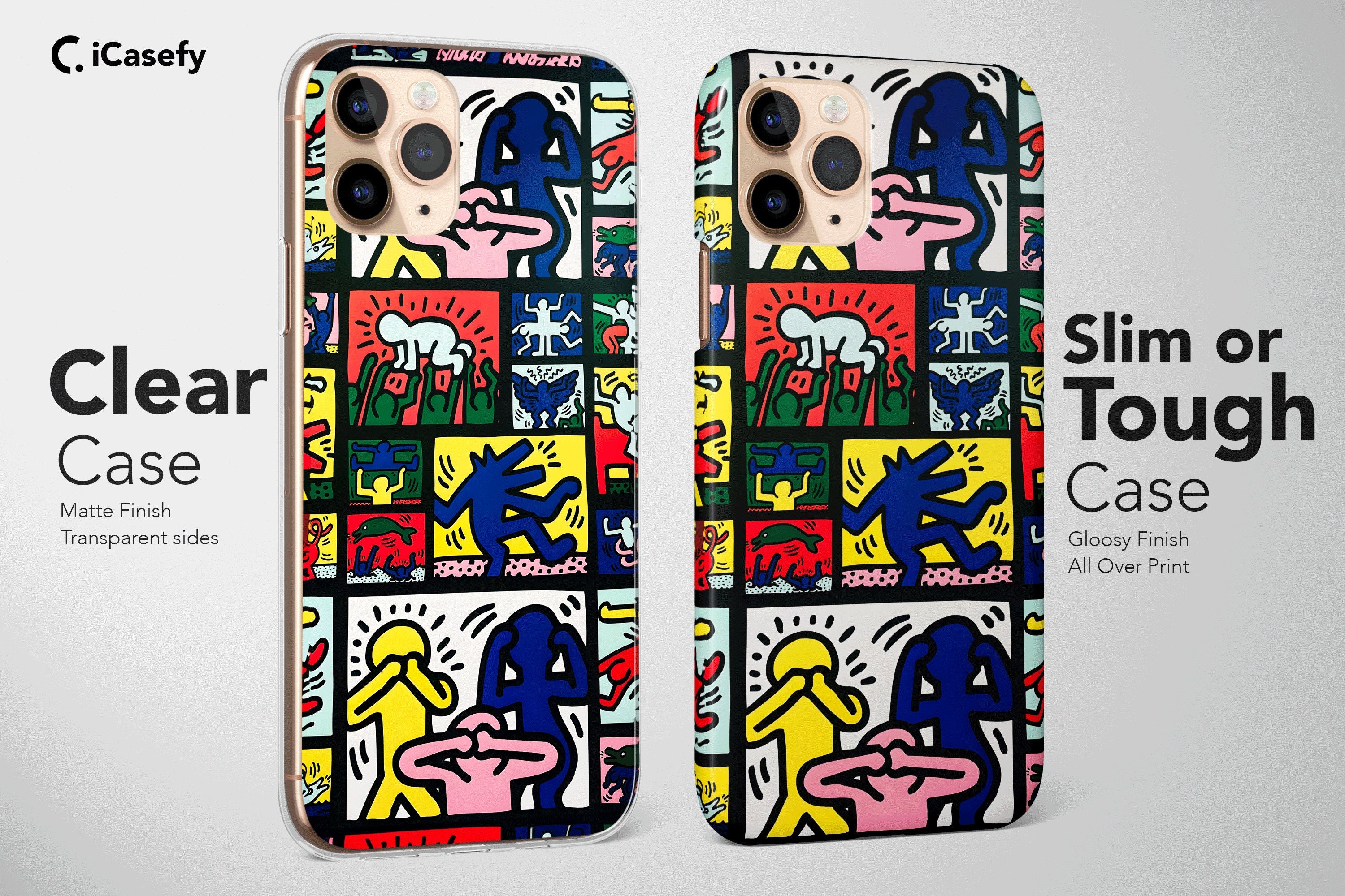 Keith Haring Art Phone Case Cover