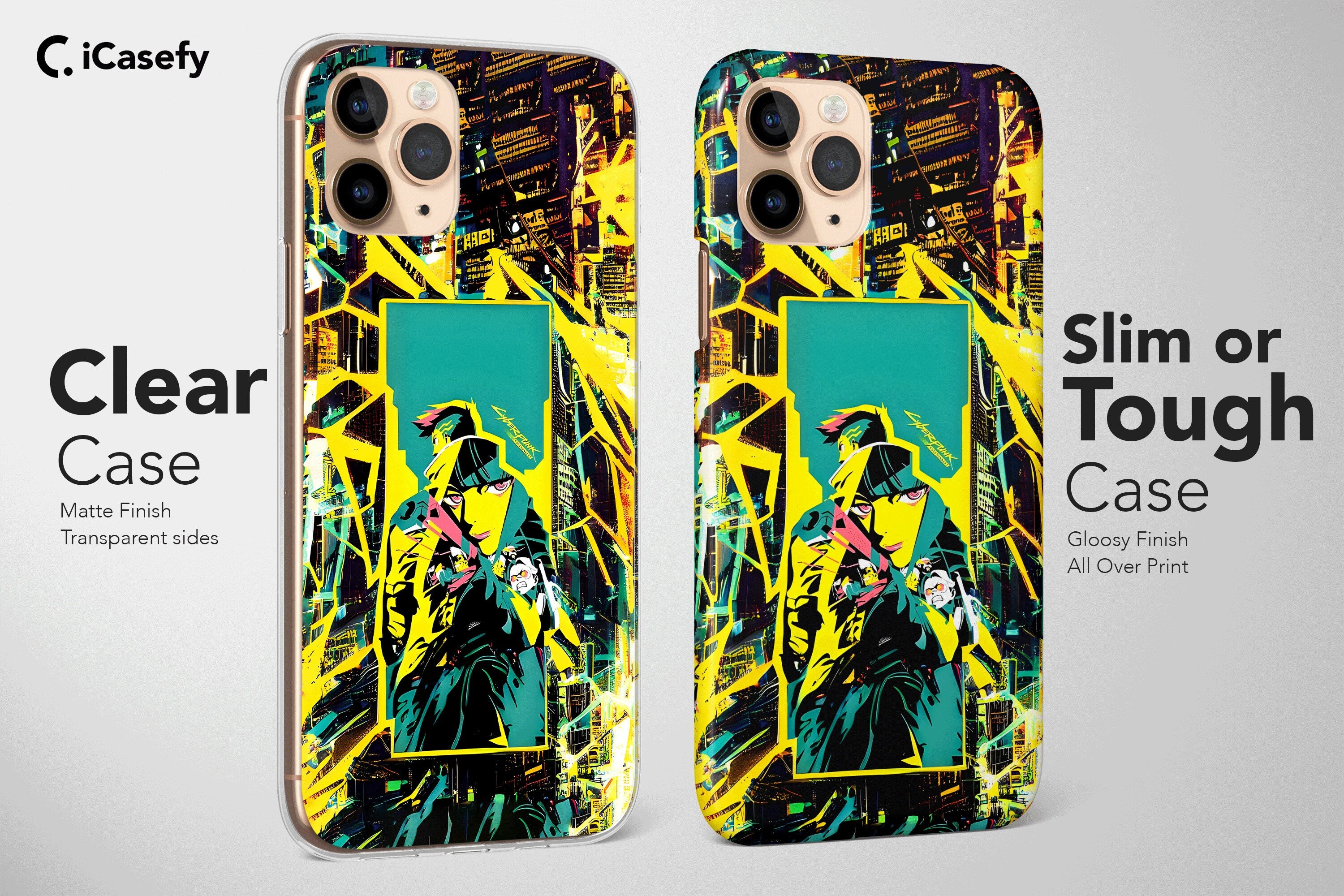 Cyberpunk Phone Case Anime Rebecca Japanese Manga Cover