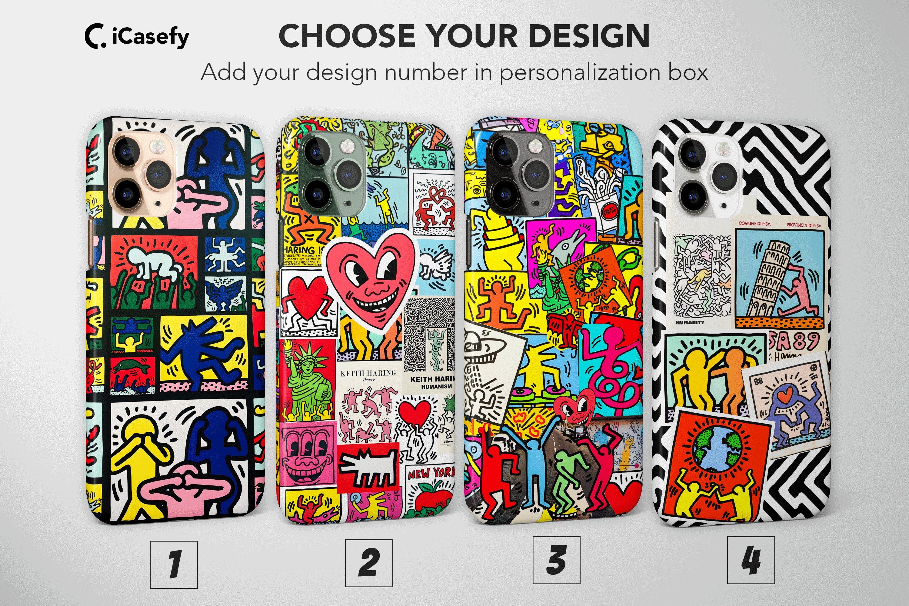 Keith Haring Art Phone Case Cover