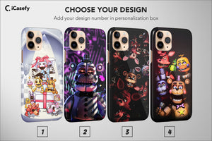 Five Nights at Freddy&#39;s Phone Case Fnaf Cover for iPhone 15 Pro Max 14 Plus 13 12 Mini 11 XR XS X 7+ 8 SE Samsung S23 S22 Google Pixel 8 7 6