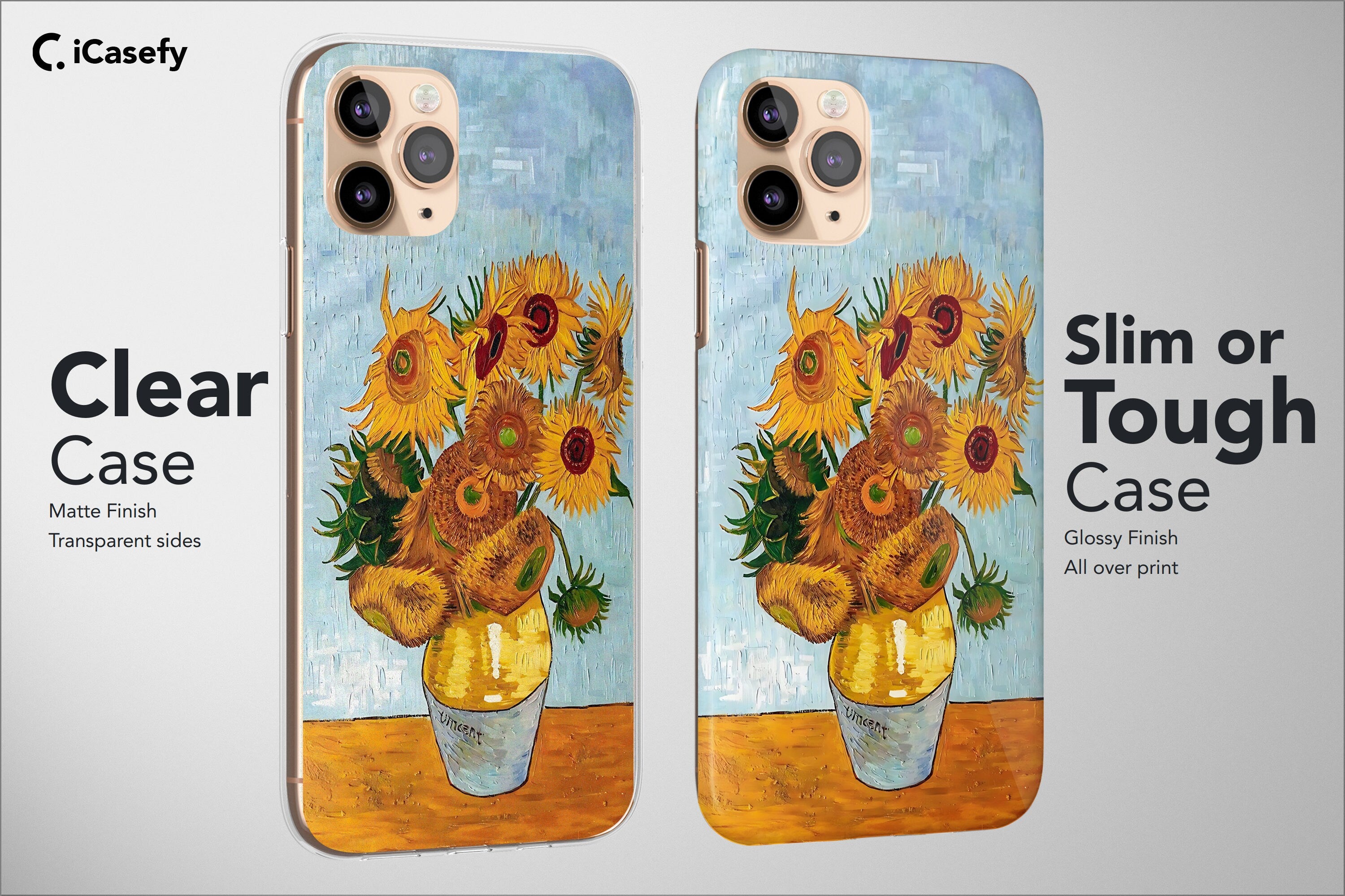 Vincent van Gogh Phone Case Aesthetic Famous Art Cover