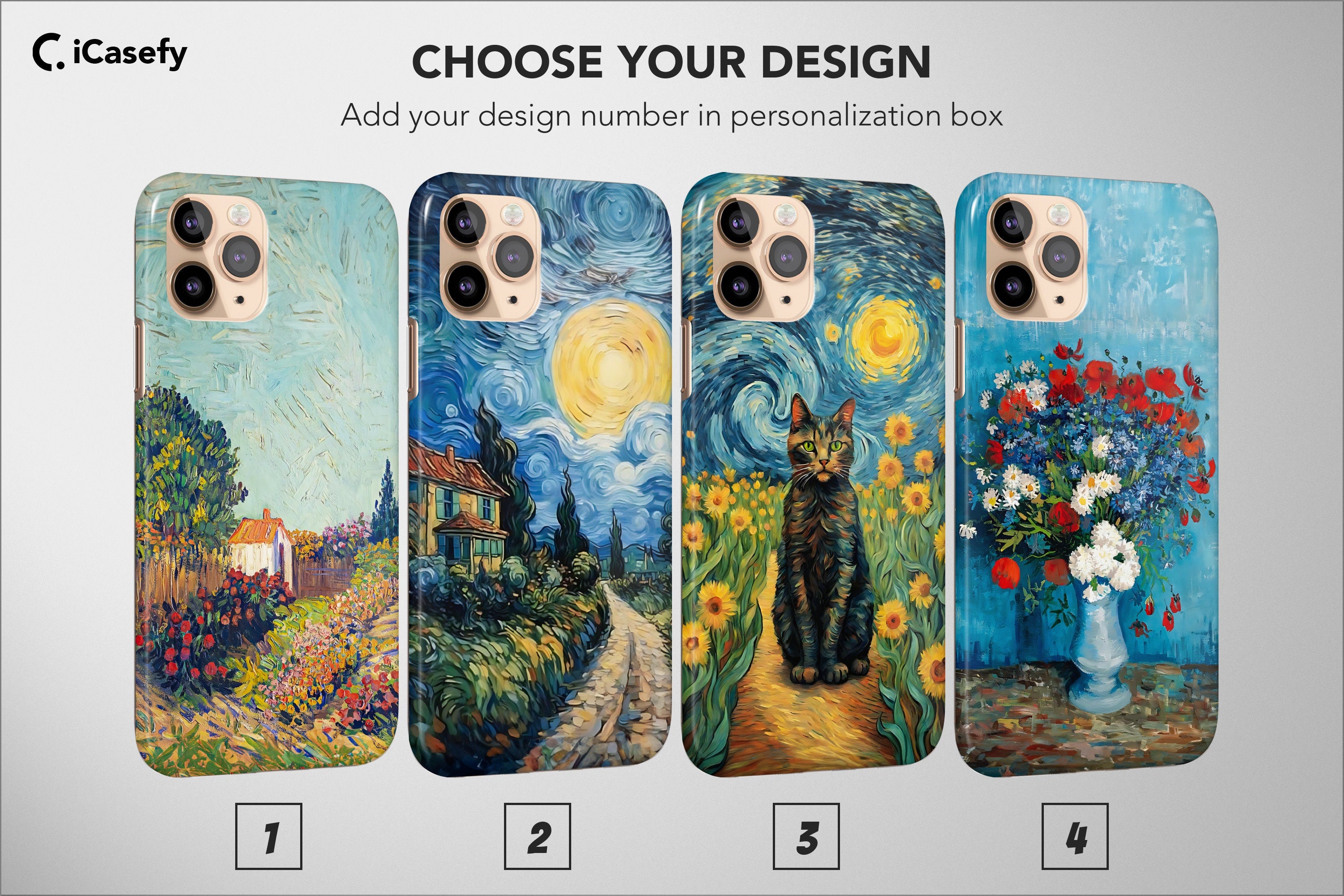 Vincent van Gogh Phone Case Aesthetic Famous Art Cover