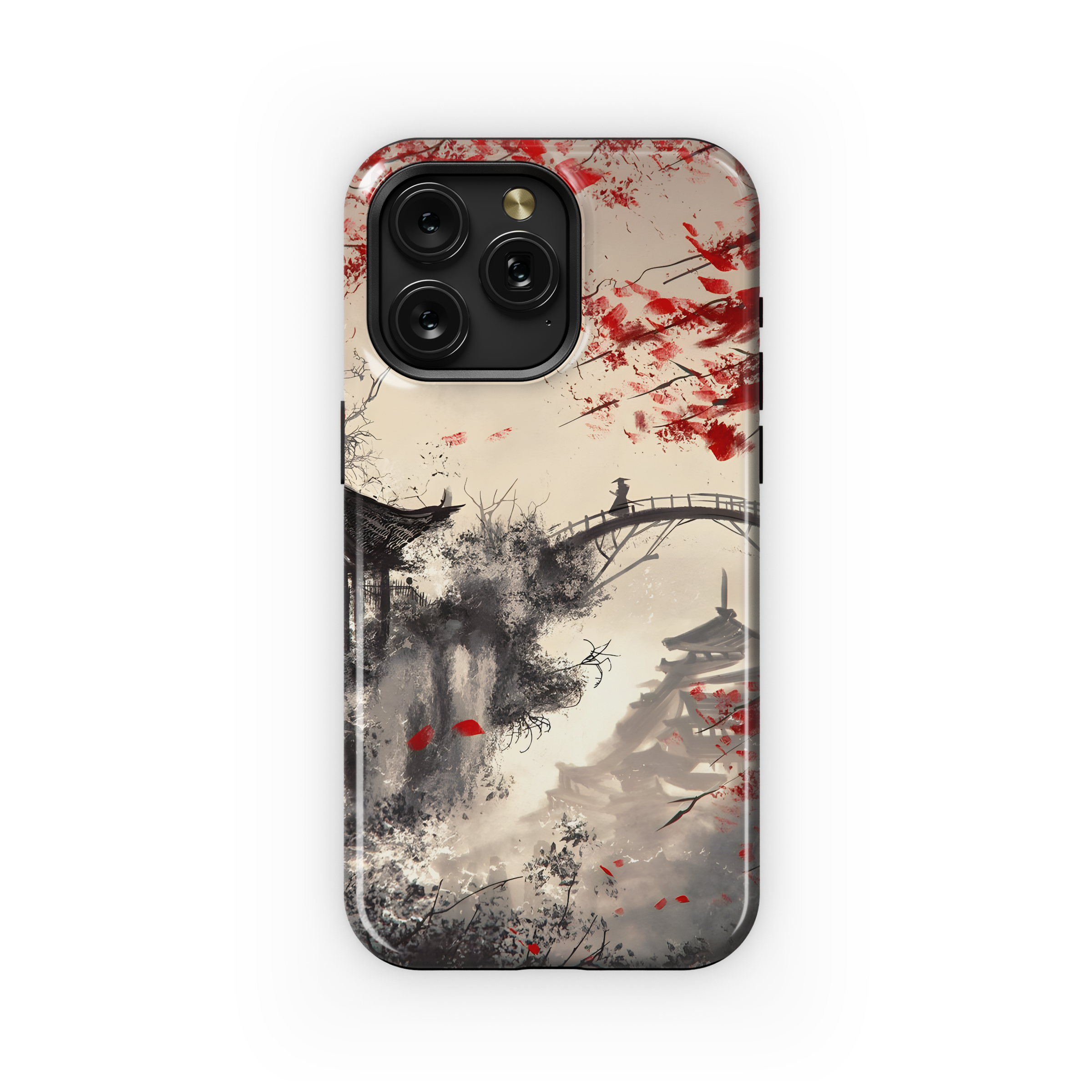 Japanese Art Sakura Phone Case iPhone Samsung Cover Pixel 1944