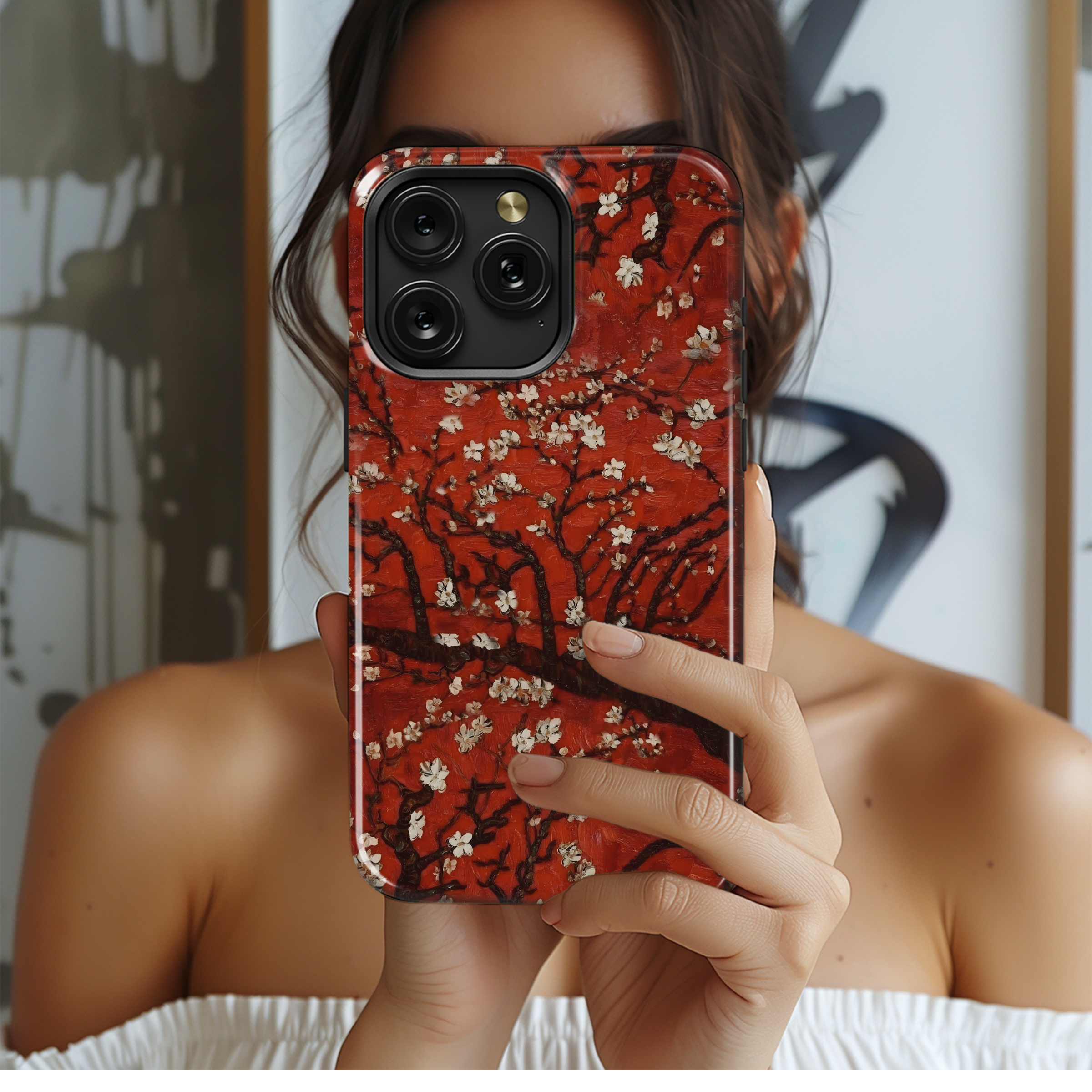 Japanese Cherry Blossom Phone Case iPhone Samsung Cover Pixel 2085