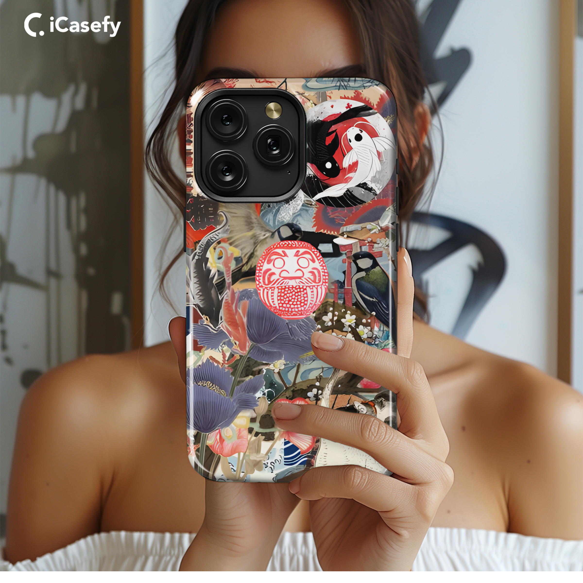 Japanese Mood Board Collage Phone Case iPhone Samsung Cover Pixel 1890