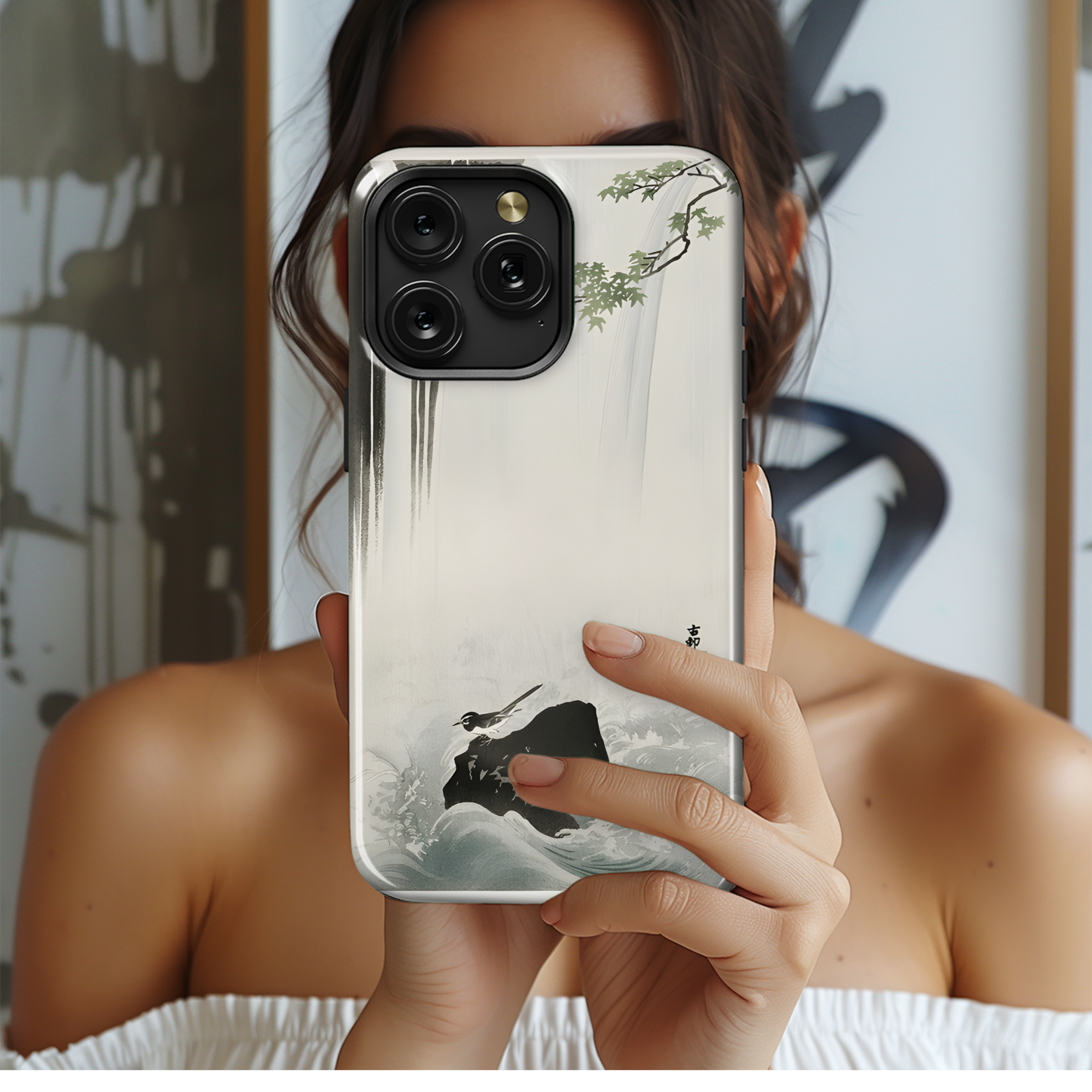 Japanese Wagtail Phone Case iPhone Samsung Cover Pixel 2511