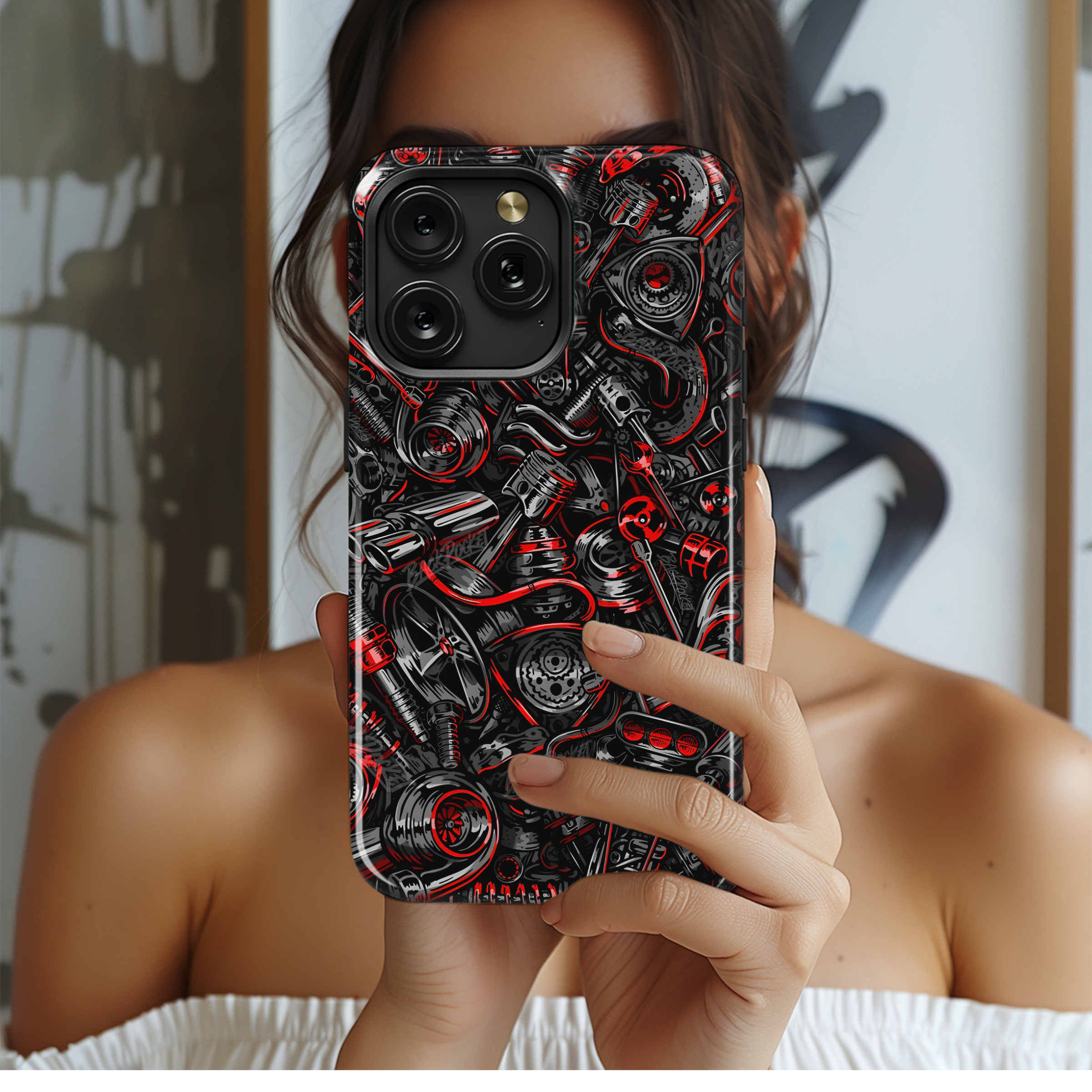 JDM Engine Parts Mania
 Phone Case iPhone Samsung Cover Pixel 4107