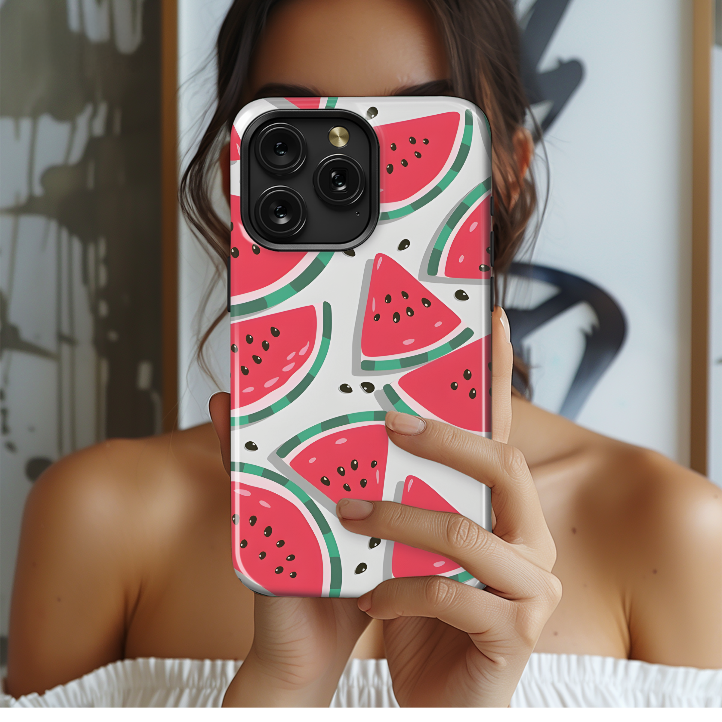 Juicy Watermelon Phone Case iPhone Samsung Cover Pixel 2643