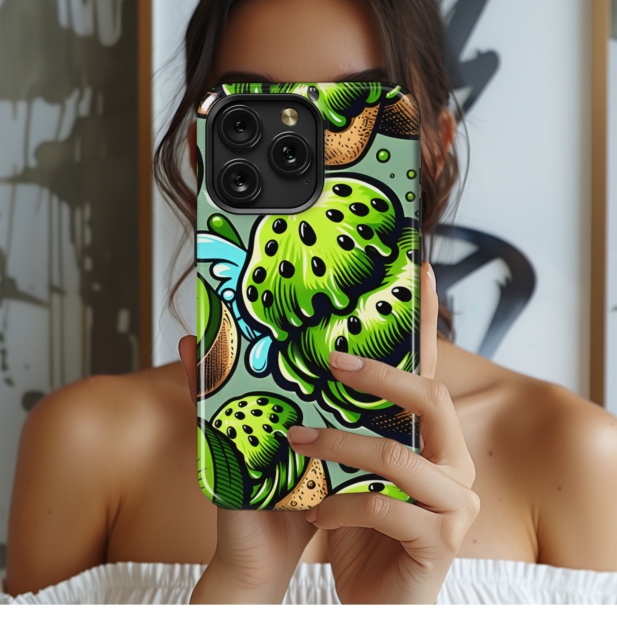 Kiwi Sherbet Phone Case iPhone Samsung Cover Pixel 2941