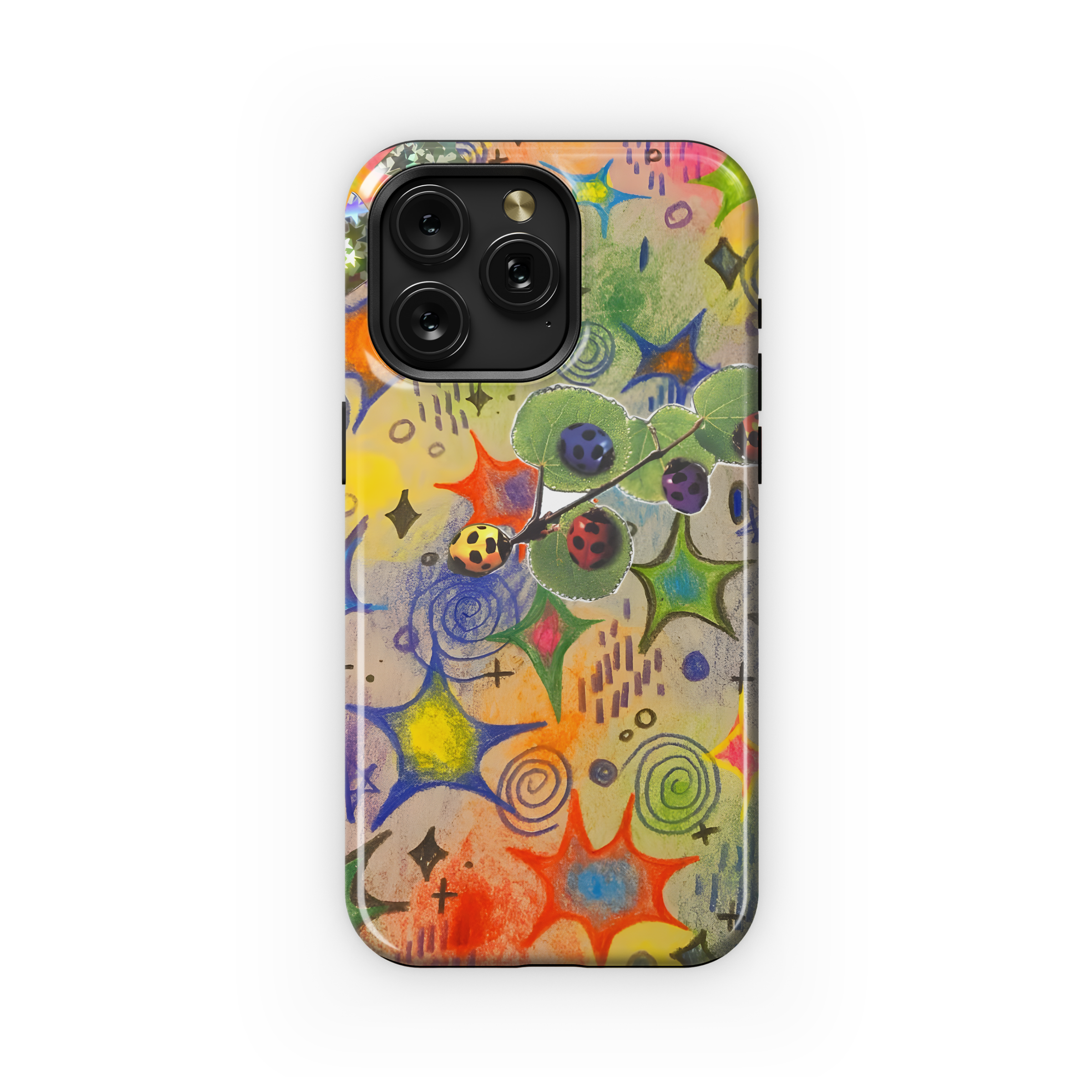 Ladybugs & Starlight Dreams
 Phone Case iPhone Samsung Cover Pixel 4035