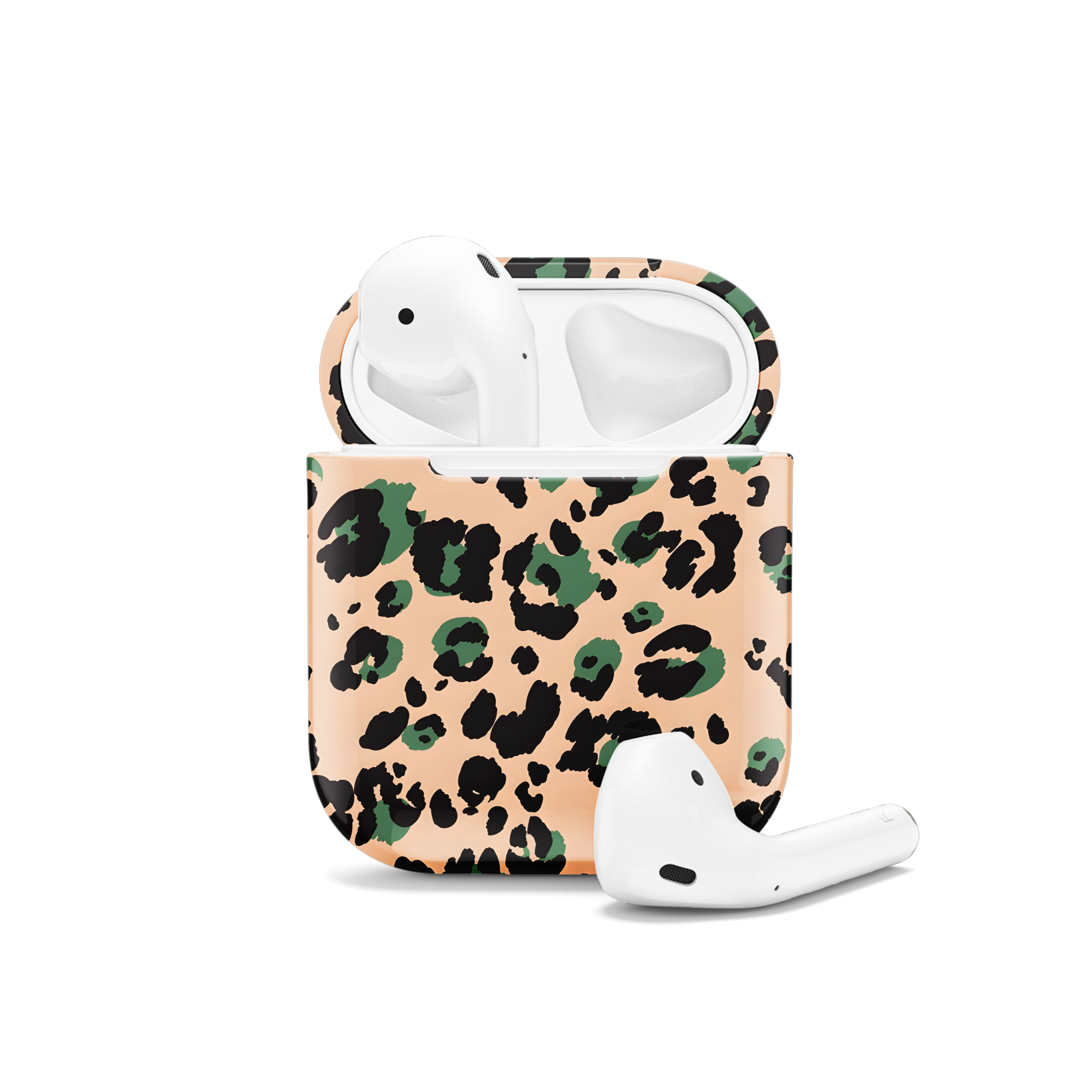 Leopard Print AirPods Case AirPods Pro AirPods Pro 2 AirPods 3 AirPods 2 Glossy 2181