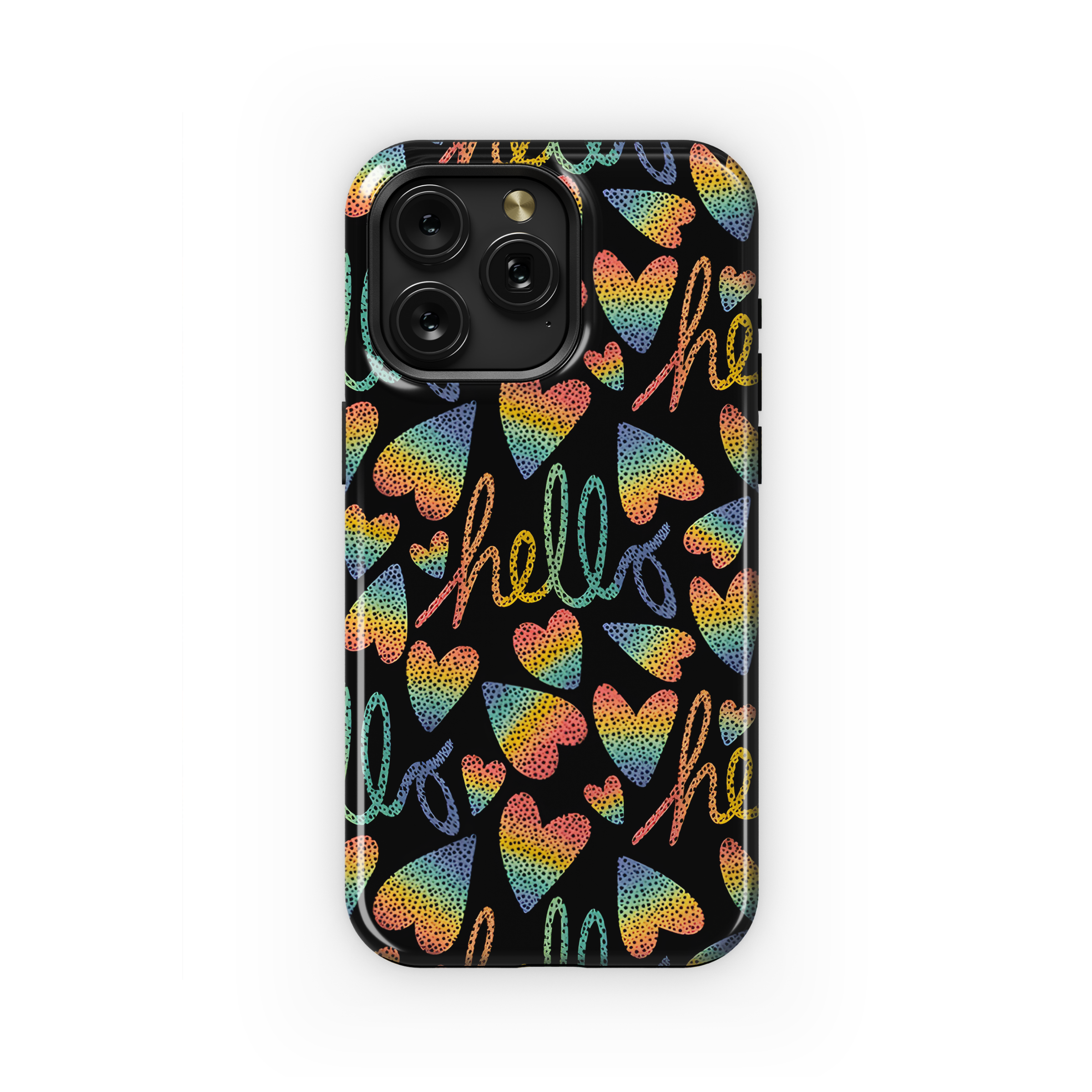 LGBTQ Hello Phone Case iPhone Samsung Cover Pixel 3891