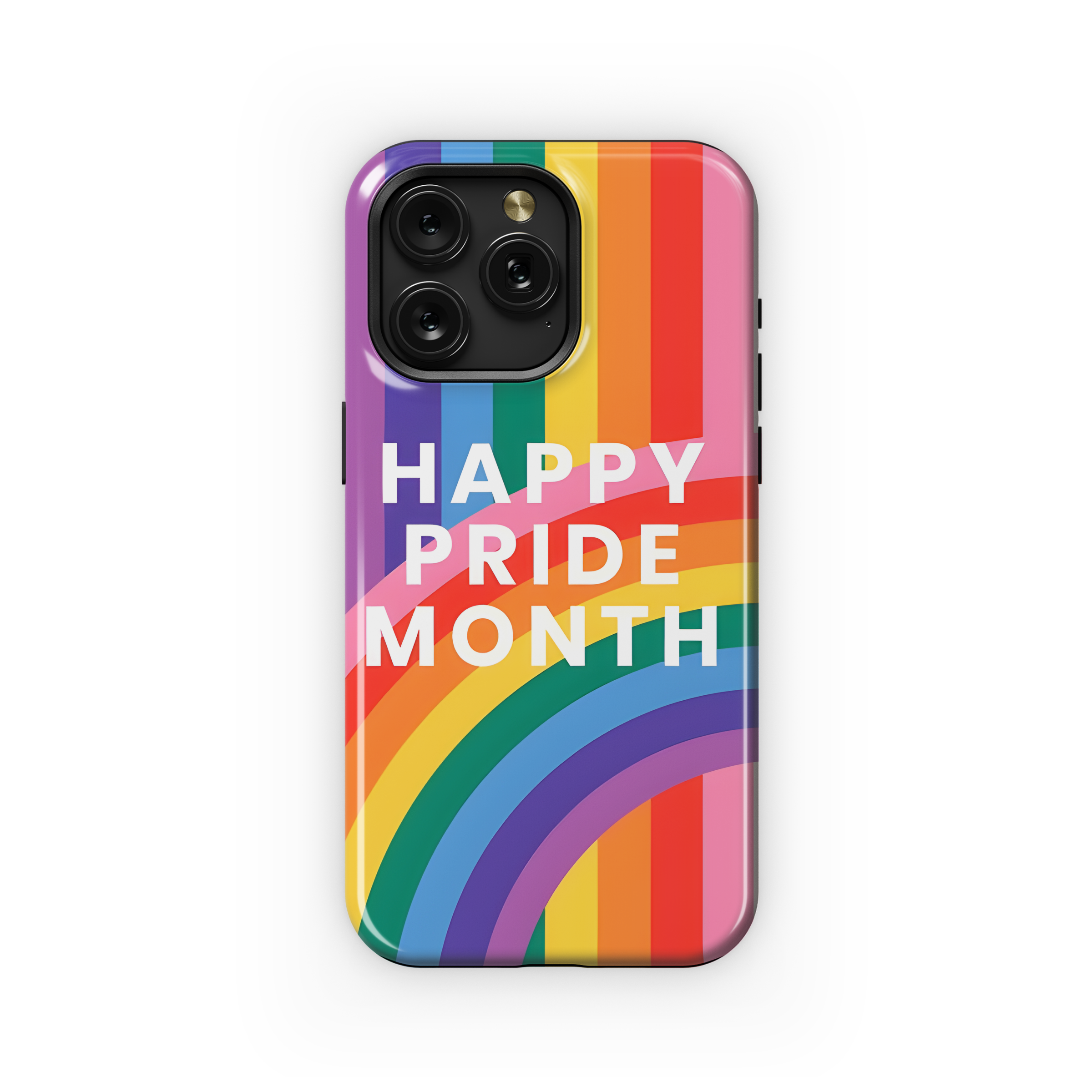 LGBTQ Pride Month Rainbow Phone Case iPhone Samsung Cover Pixel 3875