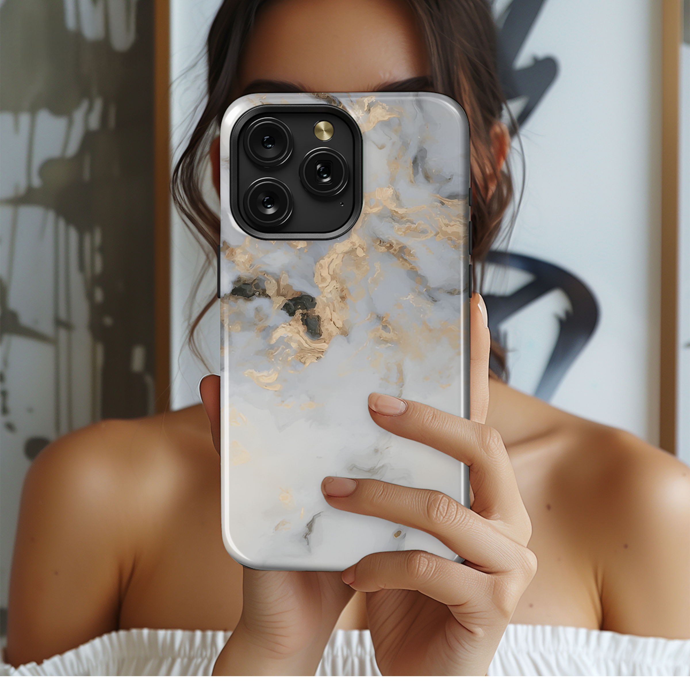 Liquid Marble Abstract Phone Case iPhone Samsung Cover Pixel 2437