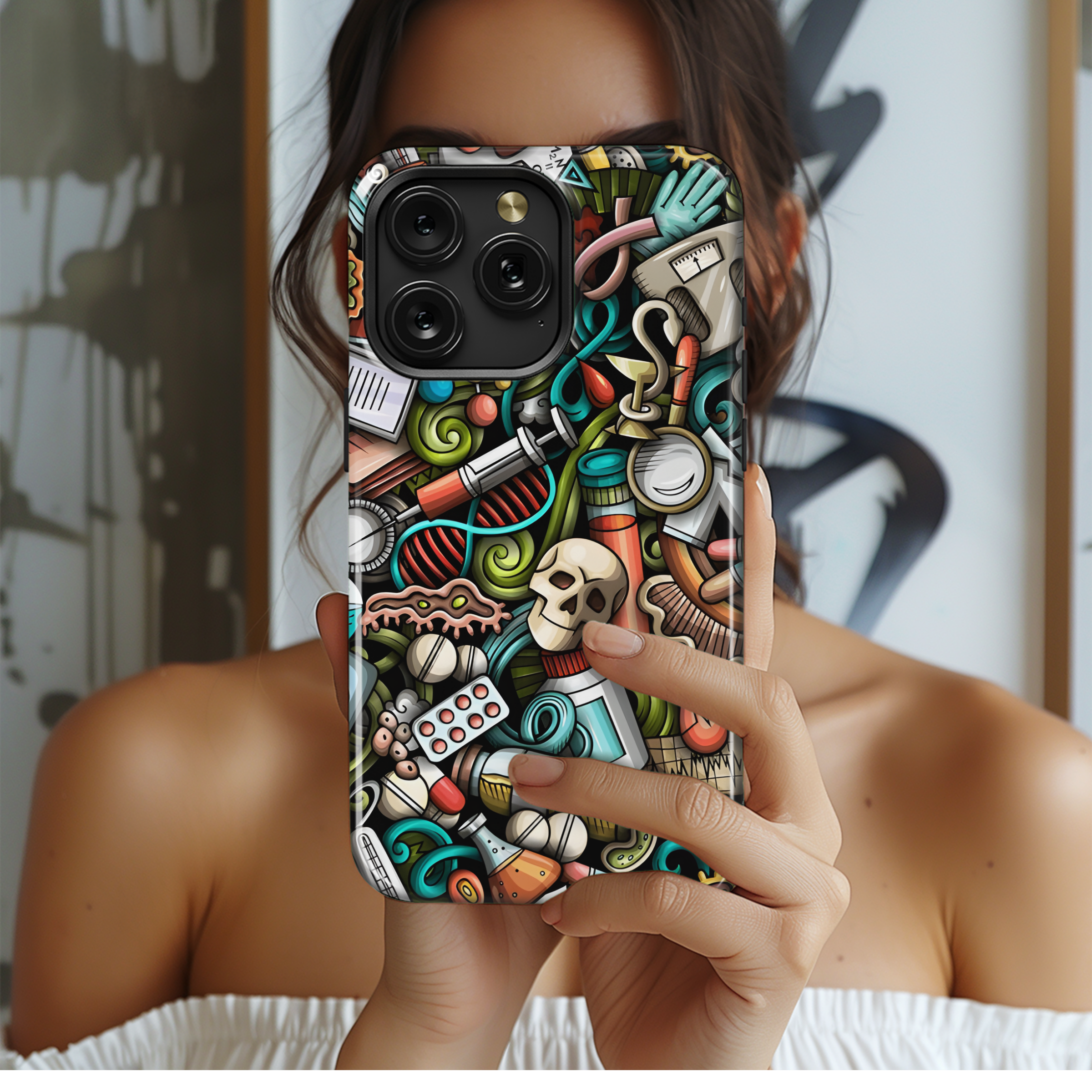 Medicine Nurse Phone Case iPhone Samsung Cover Pixel 2514