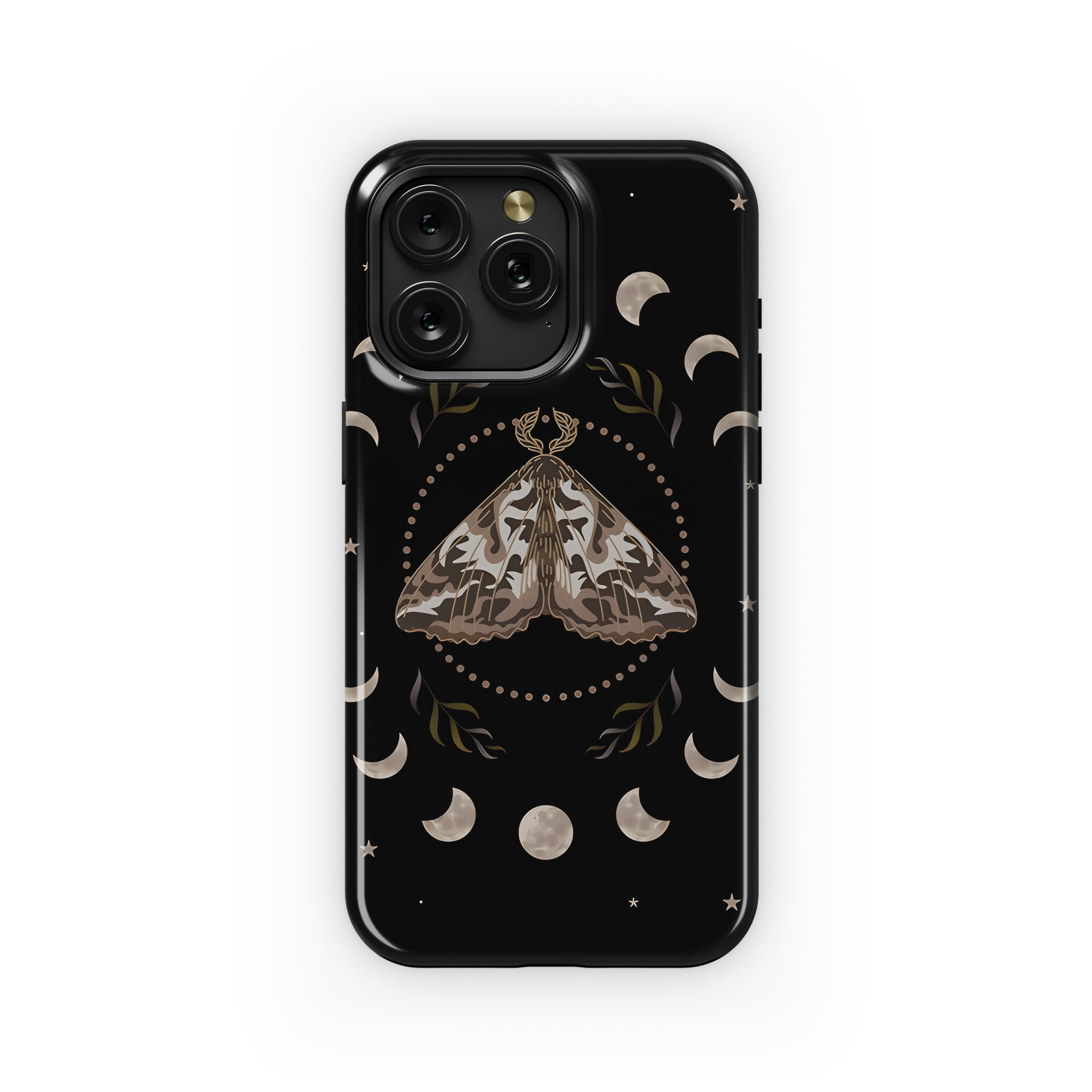 Moth Astrology Magic Phone Case iPhone Samsung Cover Pixel 2815