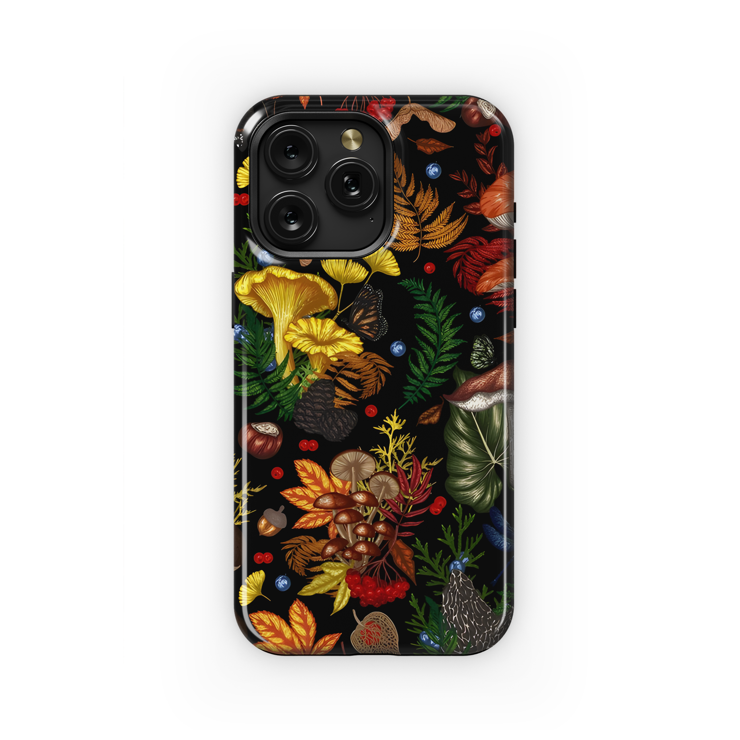 Mushroom Plant Insect Berry Phone Case iPhone Samsung Cover Pixel 2852